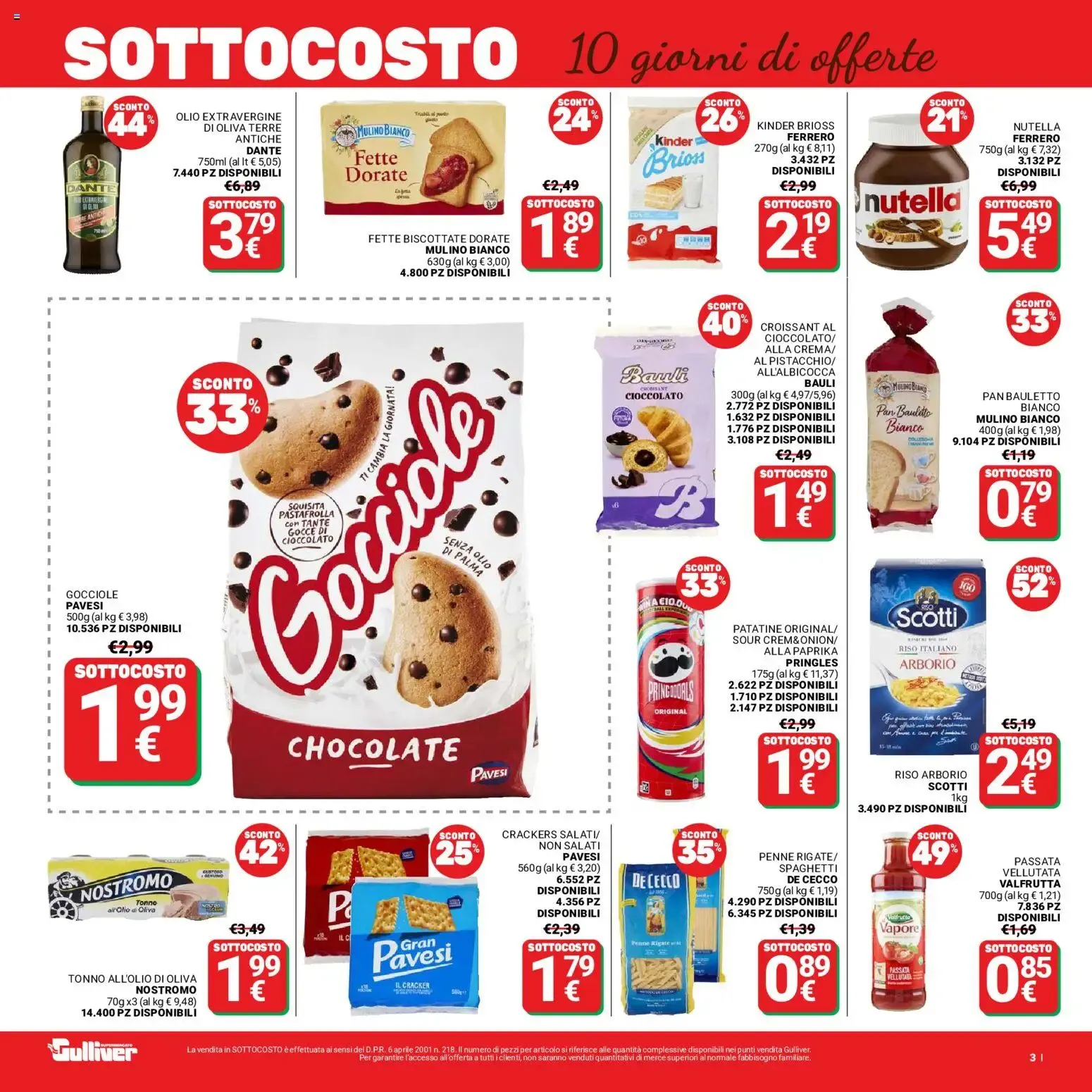 Nuovo Gulliver volantino dal 28/08/2026 > offerte anteprima 🛍️ da 28 agosto a 6 settembre di 2026 - Pagina del volantino 3
