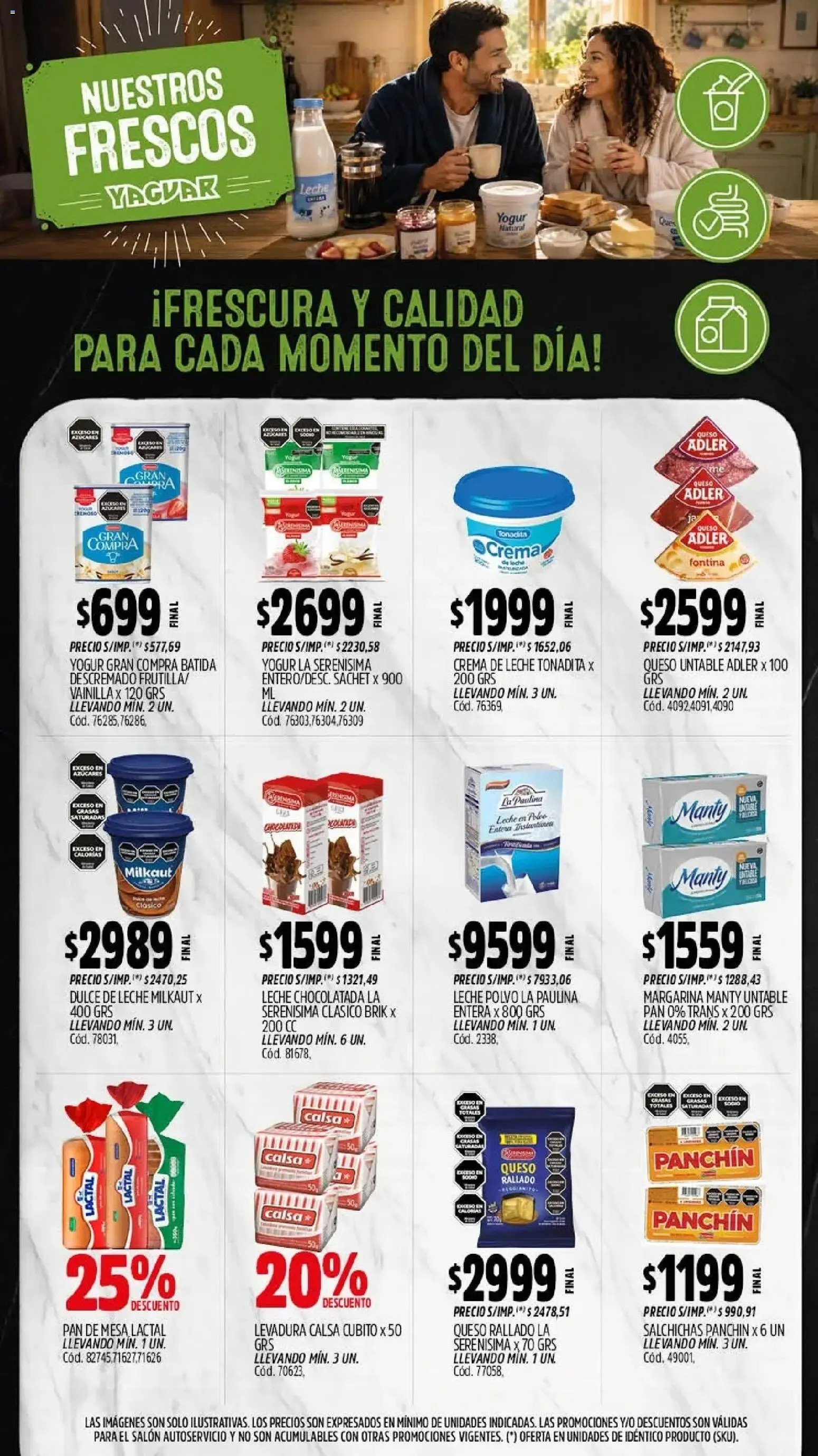 Ofertas de Yaguar catálogo del 24/08/2026 - 30/08/2026 24 de agosto al 30 de agosto 2026 - Página 8 del catálogo