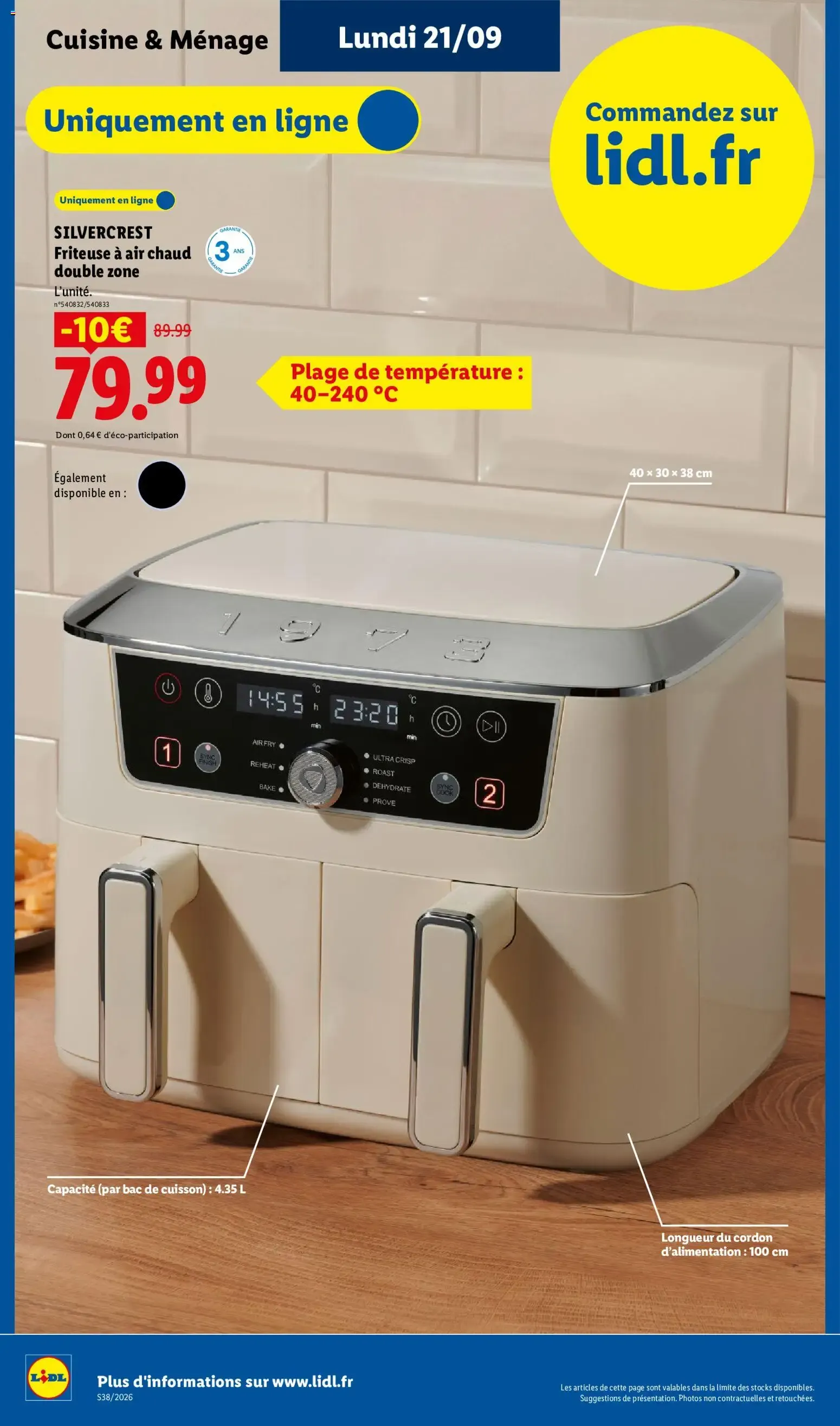 Lidl: Cap sur l'Italie! du 17 septembre au 23 septembre 2026 - Catalogue page 50