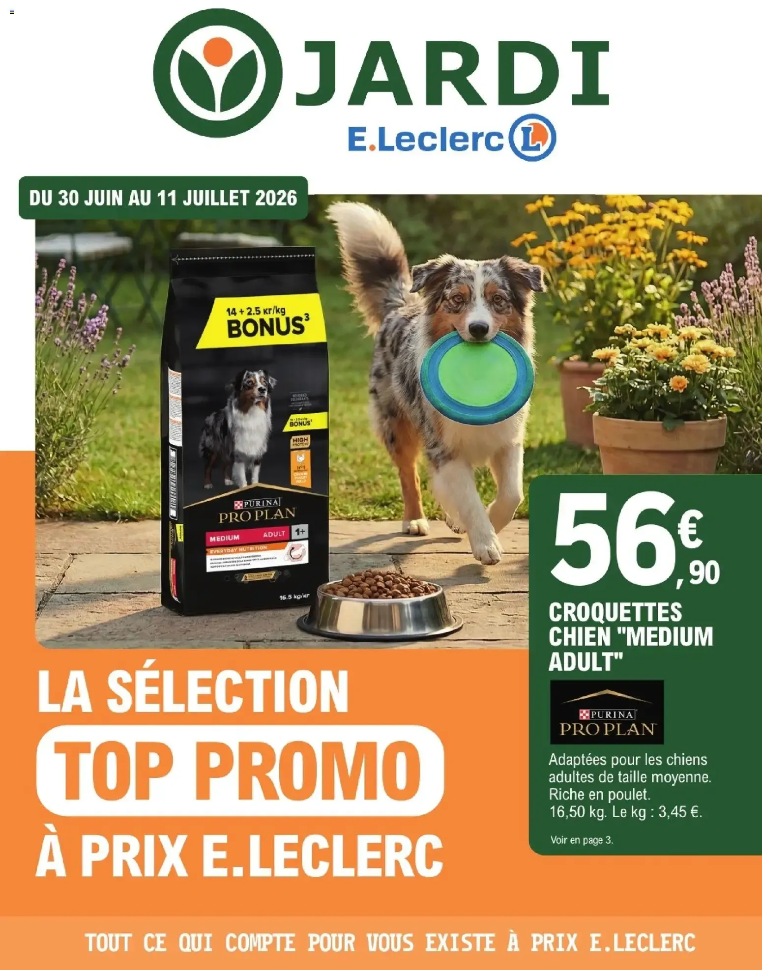 Jardi E.Leclerc - La Sélection Top Promo du 30 juin au 11 juillet 2026 - Catalogue page 1