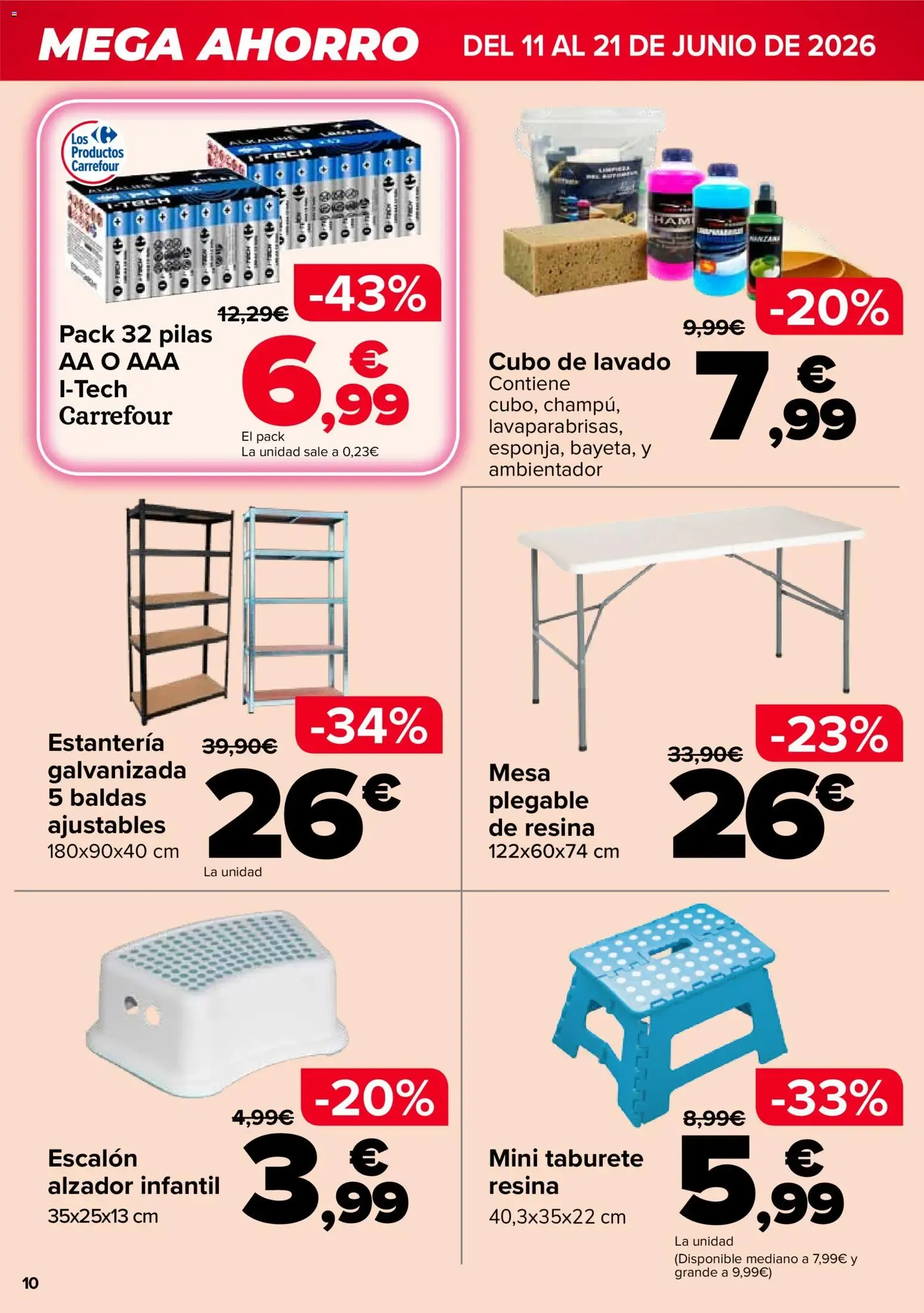Catálogo de Carrefour Mega Ahorro del 11/06/2026 | Catálogo 11 de junio al 21 de junio 2026 - Página 10