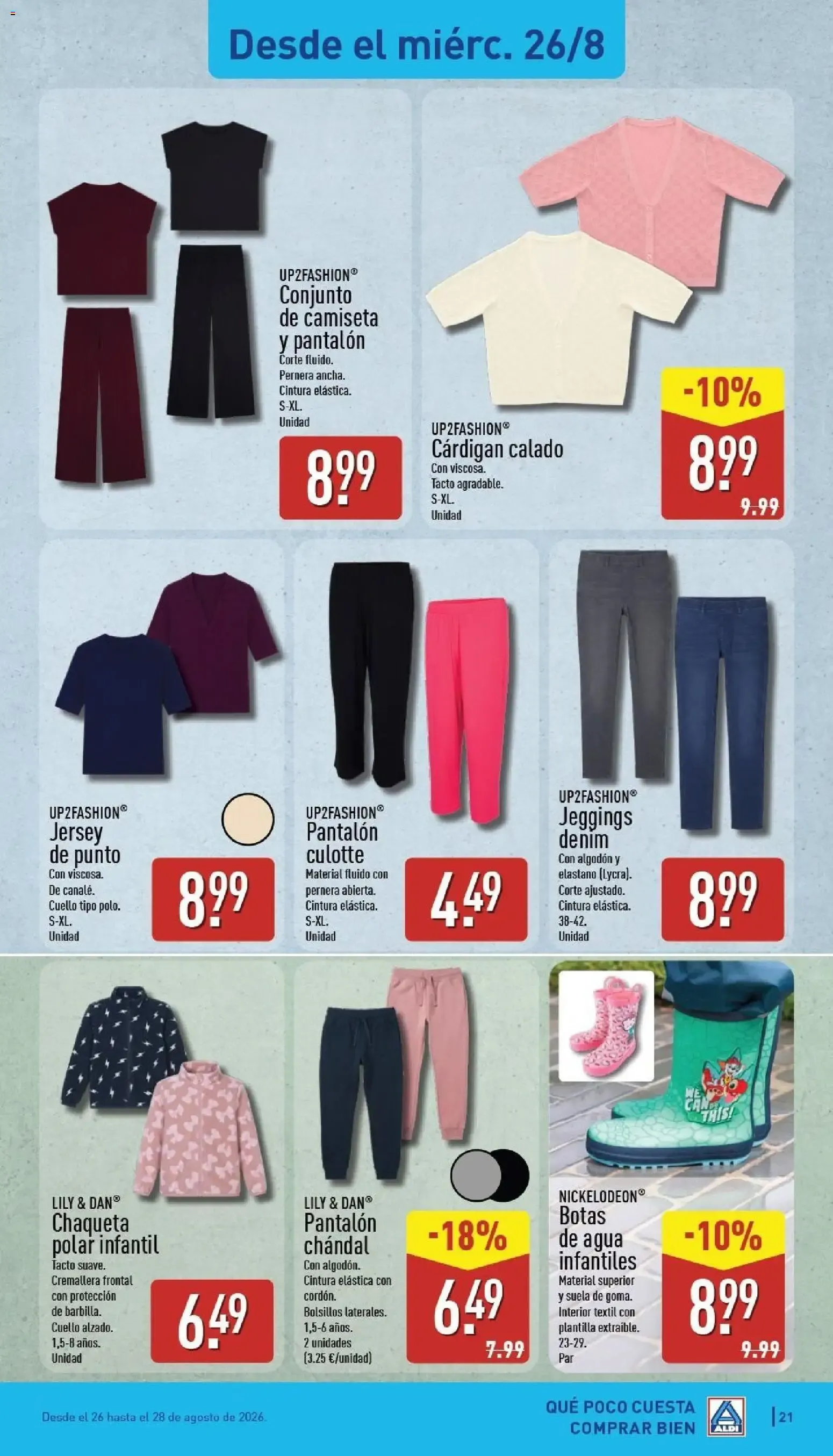 Catálogo de Aldi folleto Baleares del 24/08/2026 | Catálogo 24 de agosto al 30 de agosto 2026 - Página 21