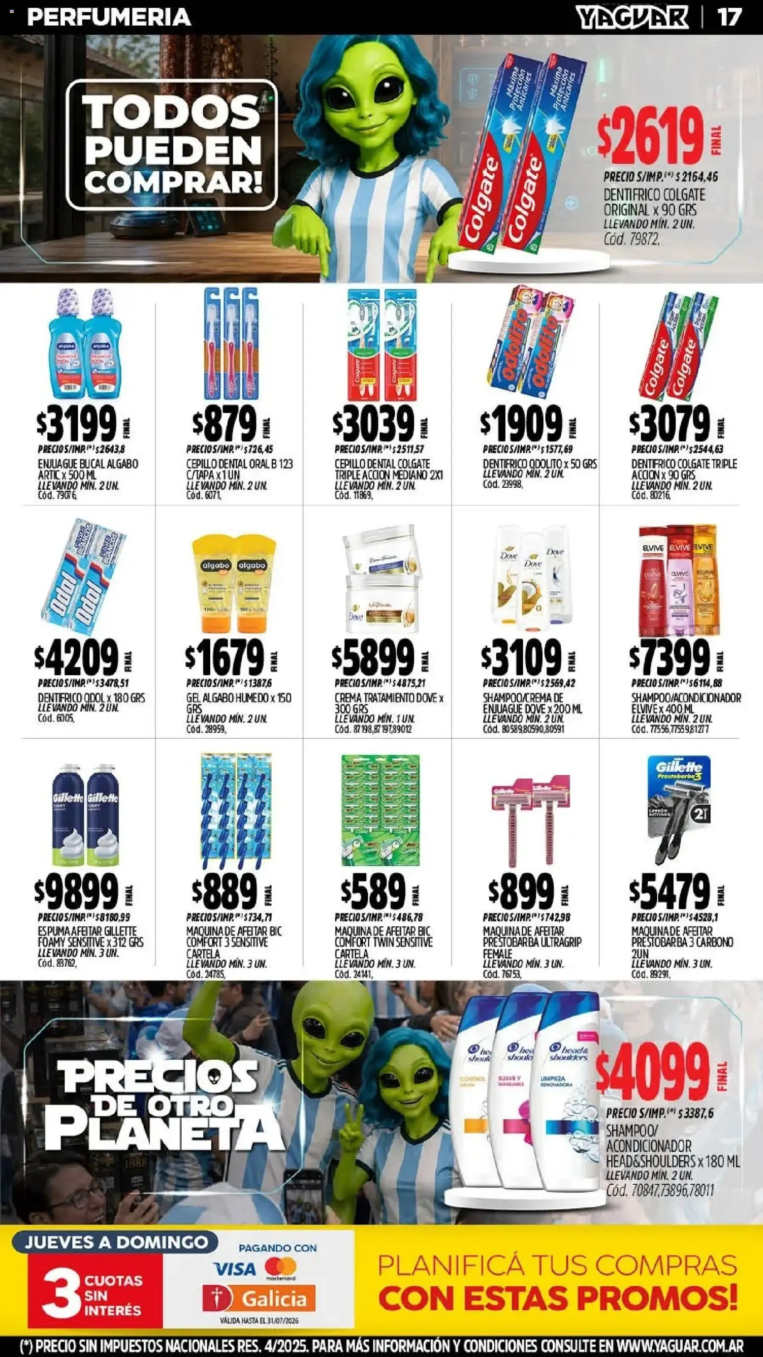 Ofertas de Mayorista Yaguar - Precios de Otro Planeta 6 de julio al 12 de julio 2026 - Página 17 del catálogo