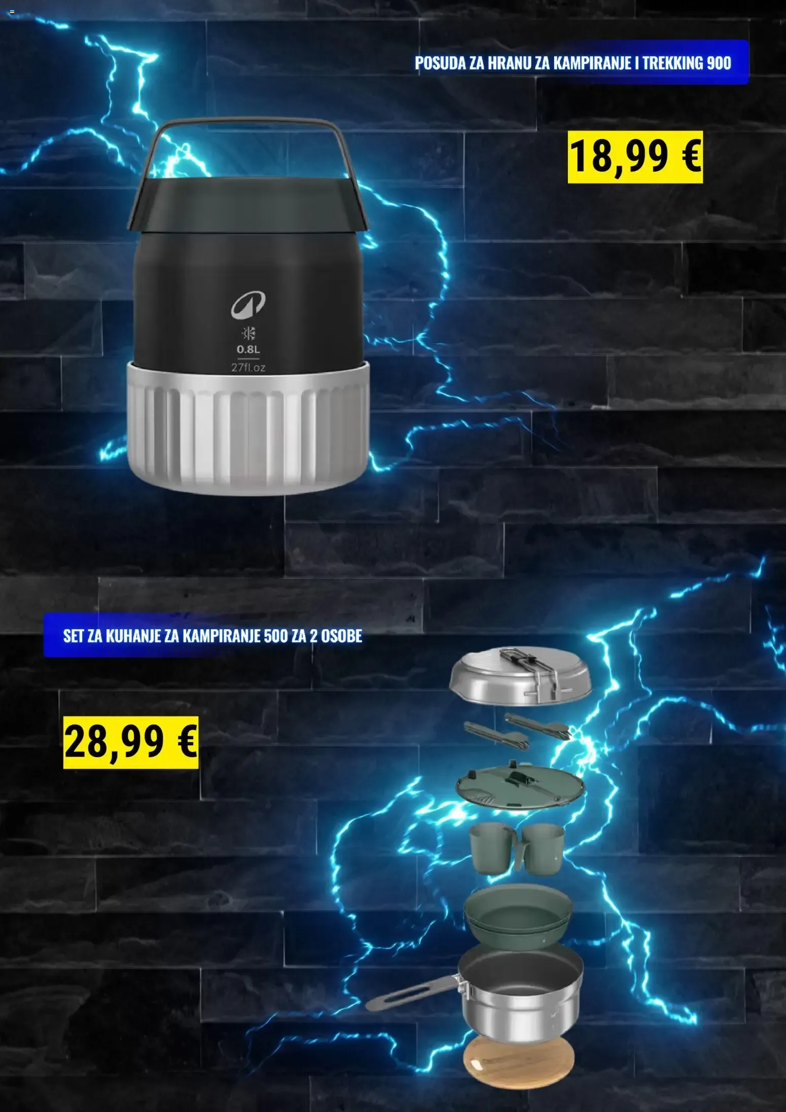 Katalog Decathlon Kampiranje od 1. kolovoza do 31. kolovoza 2026. - Pregled Stranica 4