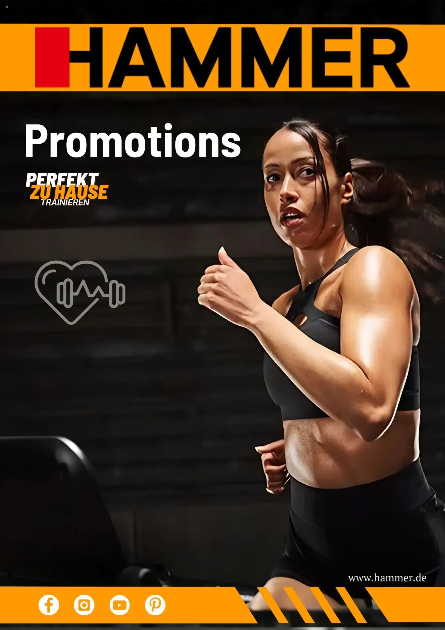Hammer Promotions: Entrenar en casa von 13. Mai bis 12. Juni 2026 - Prospekt seite 1