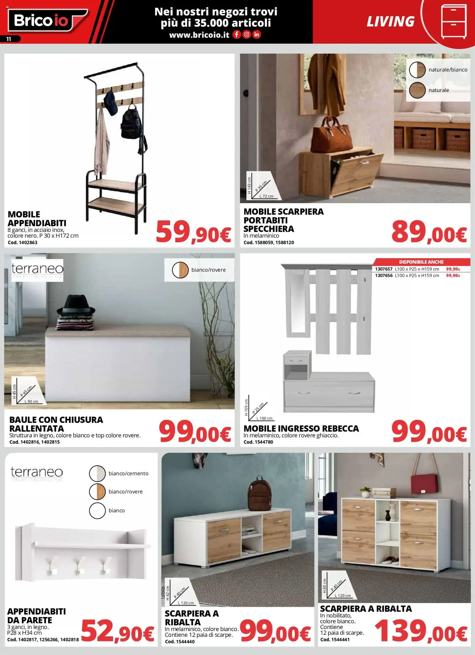 Nuovo Brico io volantino Arredo dal 01/10/2026 > offerte anteprima 🛍️ da 1 ottobre a 31 ottobre di 2026 - Pagina del volantino 11