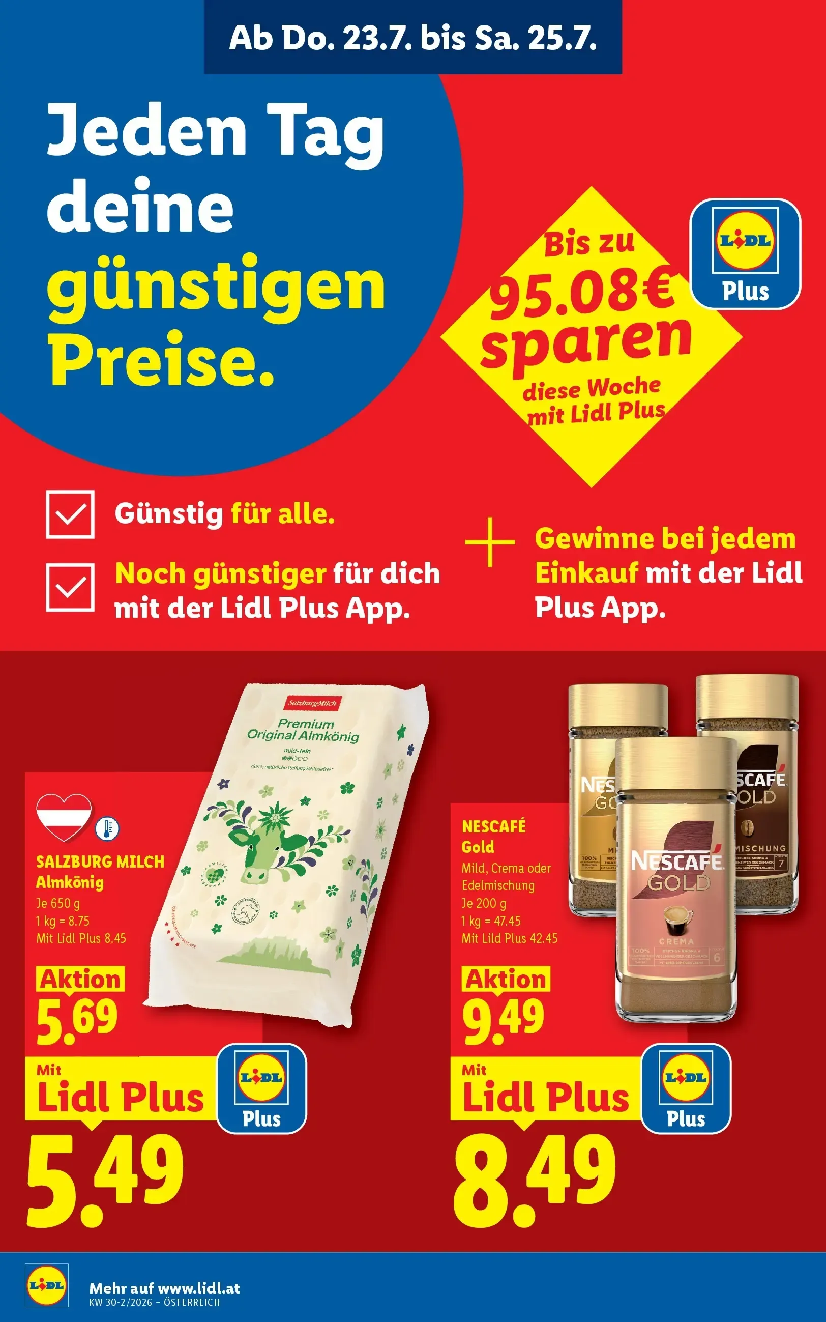 Lidl - Lidl ab 23.07.2026 - Angebote ab donnerstag von 23. Juli bis 25. Juli 2026 - Flugblätt seite 2