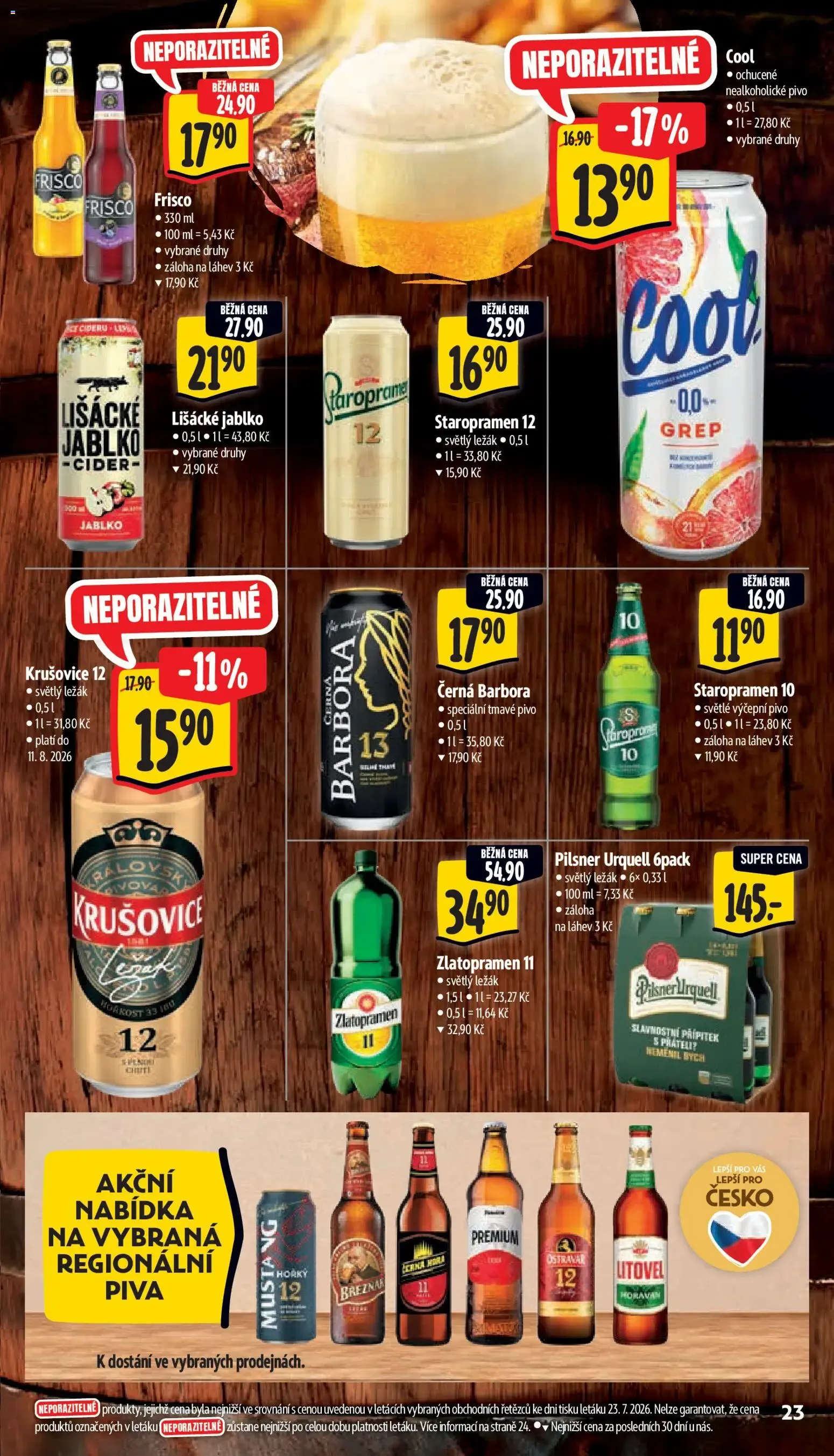Albert leták - Supermarket od 29.07.2026 - Akční leták - 29. července 4. srpna 2026 - Page 33