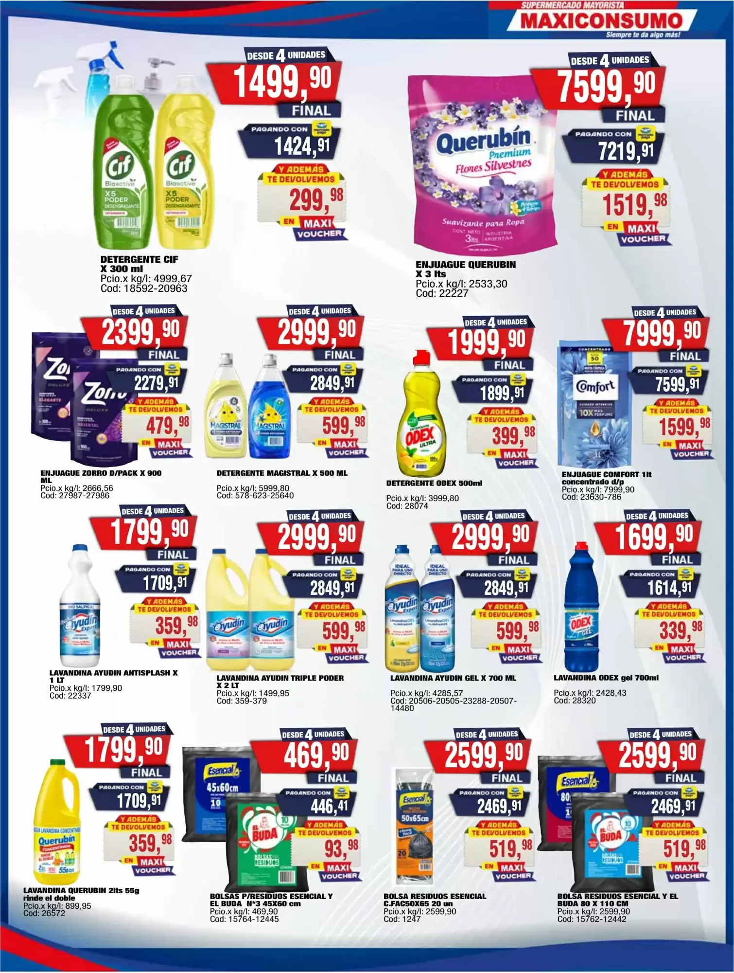 Ofertas de MAXICONSUMO 5 de octubre al 11 de octubre 2026 - Página 27 del catálogo