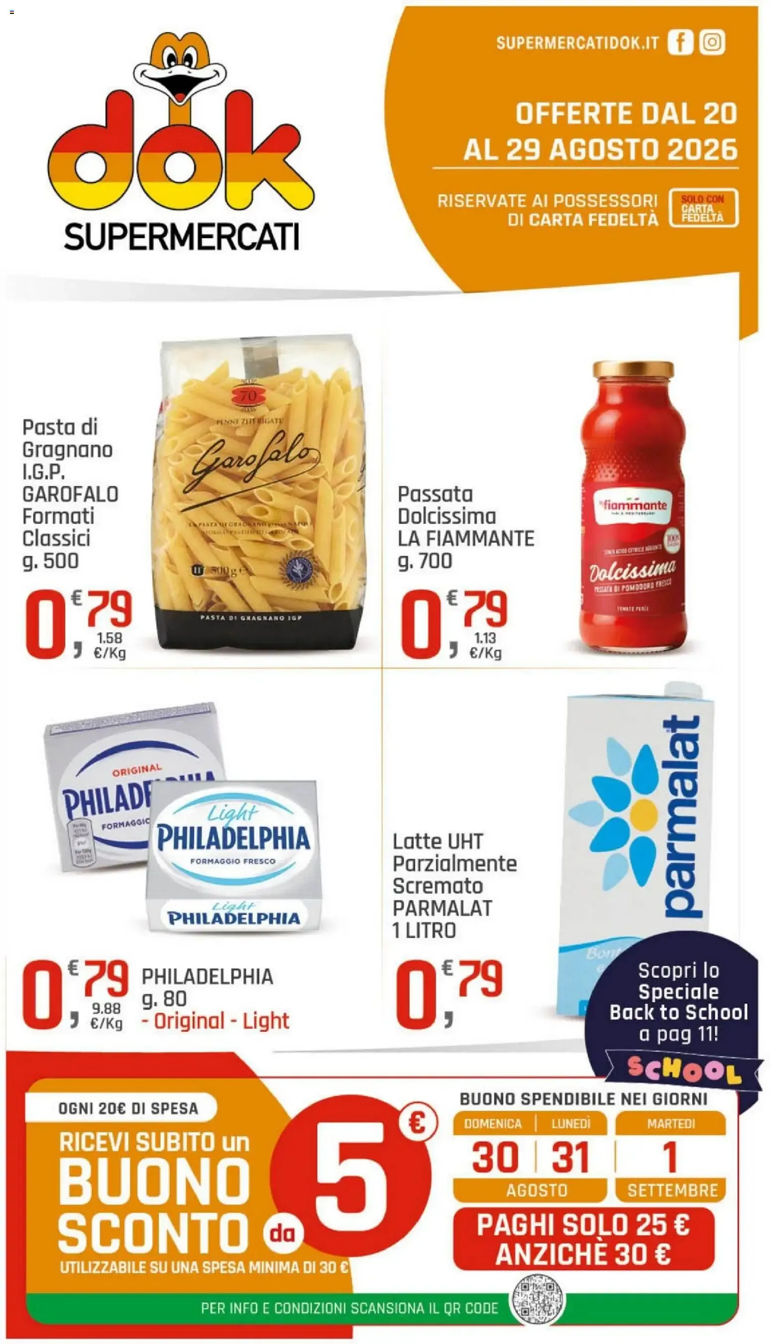 Nuovo DOK volantino Apice, Pietrelcina, Paduli dal 20/08/2026 > offerte anteprima 🛍️ da 20 agosto a 29 agosto di 2026 - Pagina del volantino 1