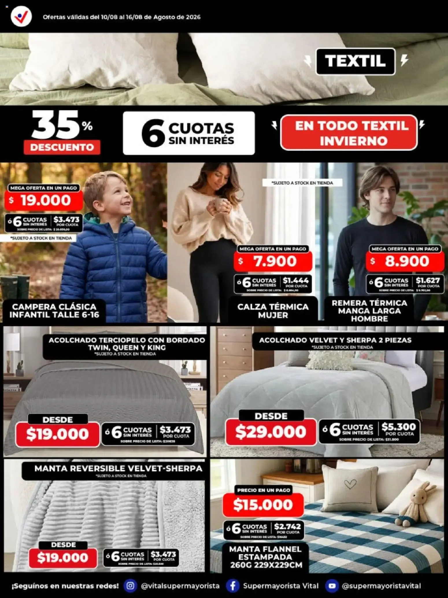 Ofertas de Vital - Especial de nonfood Amba || del 10/08/2026 - 16/08/2026 || Catálogo 10 de agosto al 16 de agosto 2026 - Página 3 del catálogo