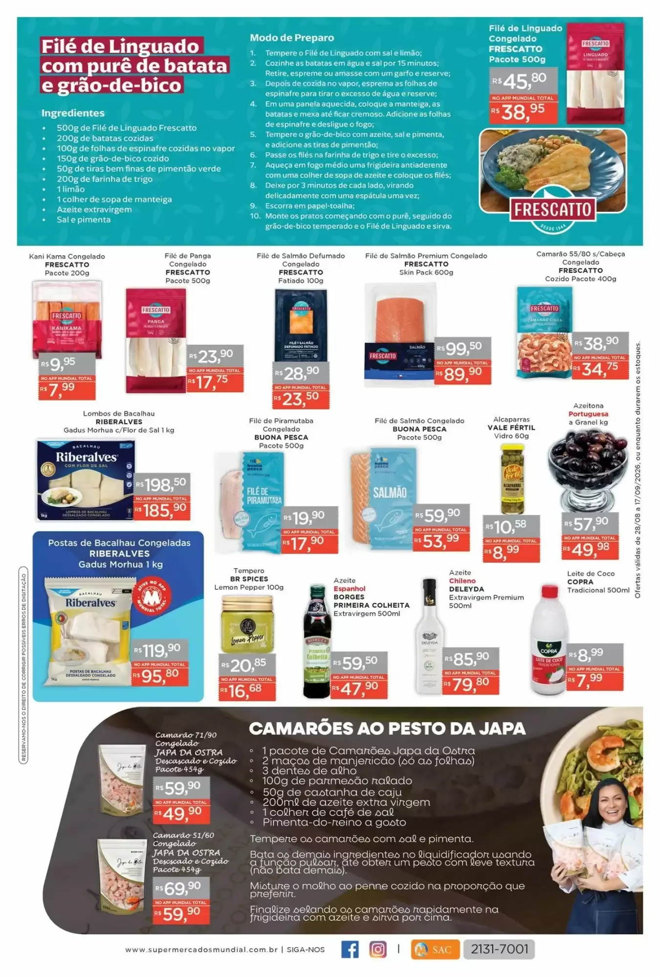 Encarte de Ofertas da Semana do Pescado Mundial 28 de agosto até 17 de setembro 2026 - Pagina 2
