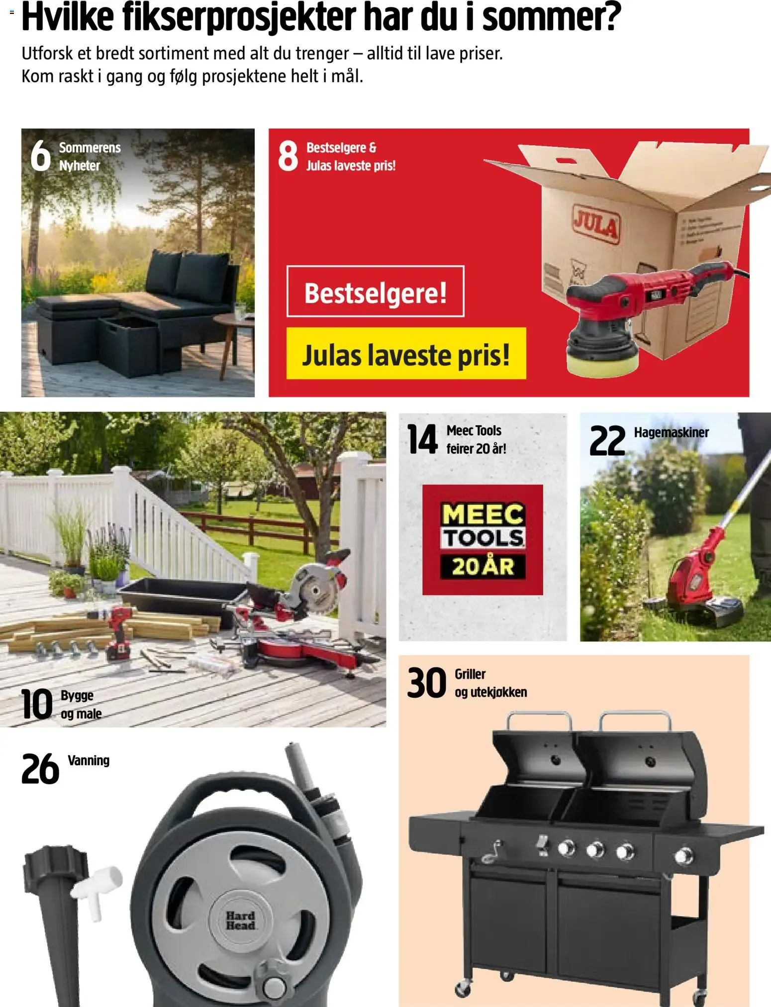 Jula sommerkatalog 2026 (01/04/2026 - 31/12/2026) - Kundeavis og tilbud fra 1. april til 31. desember 2026 - kundeavisside 2