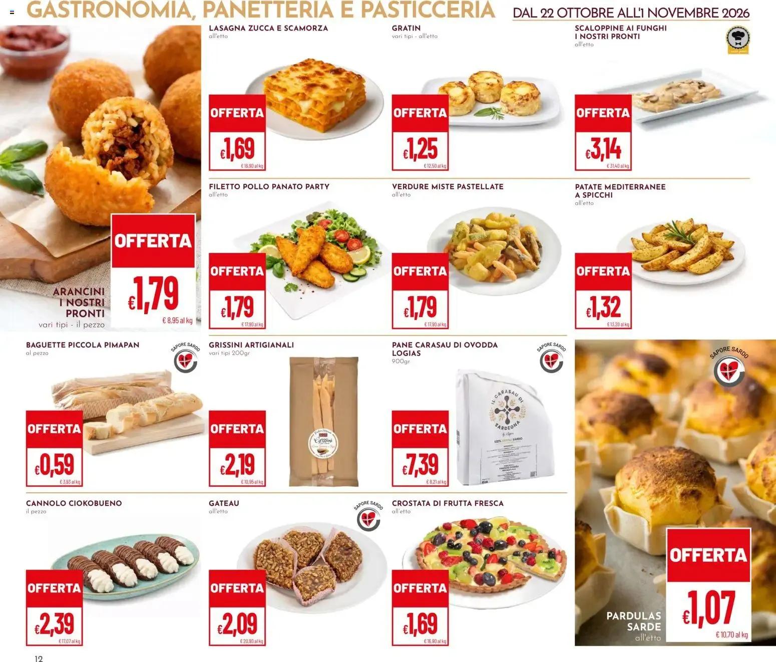 Brochure Iper Pan & Superpan: Sottofreschi da 22 ottobre a 1 novembre di 2026 - Pagina del volantino 12