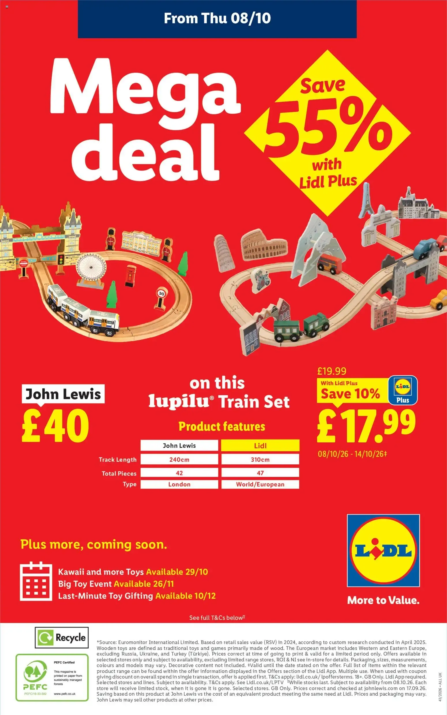 Lidl Wooden Toy Event from 8 October to 14 October 2026 - Catalogue Page 12