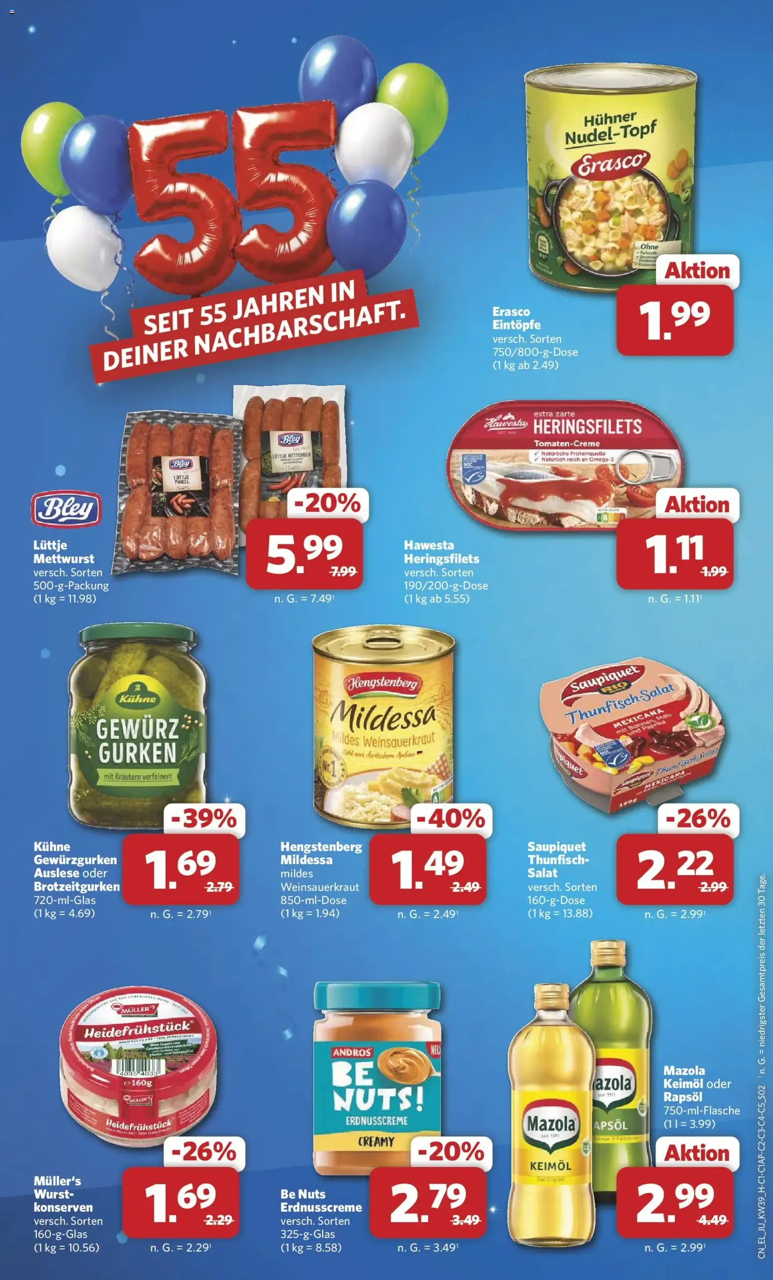 Combi: 55 Jahre Jubiläum mit Sonderangeboten von 21. September bis 26. September 2026 - Prospekt seite 2