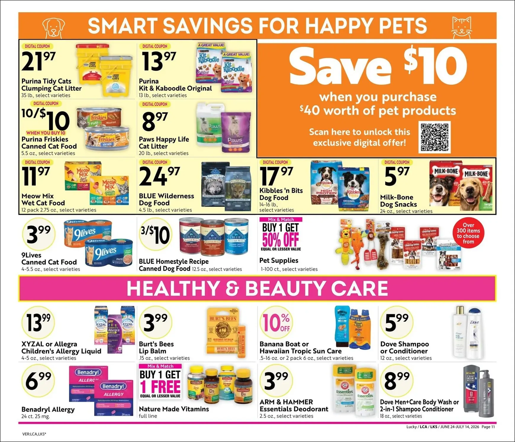 Weekly ad Current Lucky - Steals & Deals leaflet valid from Wednesday 06/24/2026 to Tuesday 07/14/2026 from June 24 to July 14 2026 - Page 11