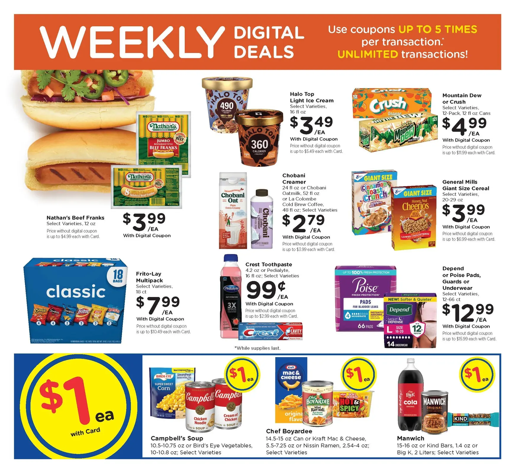 Weekly promotion Kroger Weekly Digital Deals spanning from August 19 to August 25 2026 - Page 3 for Catalogue 365