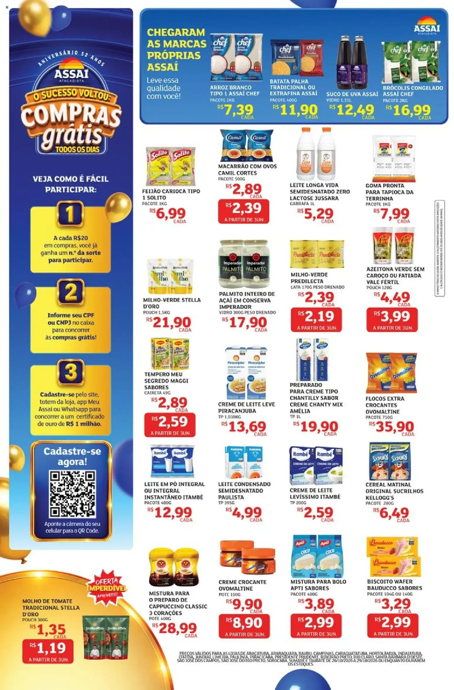 Encarte de Assaí Atacadista ofertas - SP de 26/10/2026 | Promoções Online 26 de outubro até 29 de outubro 2026 - Pagina 2