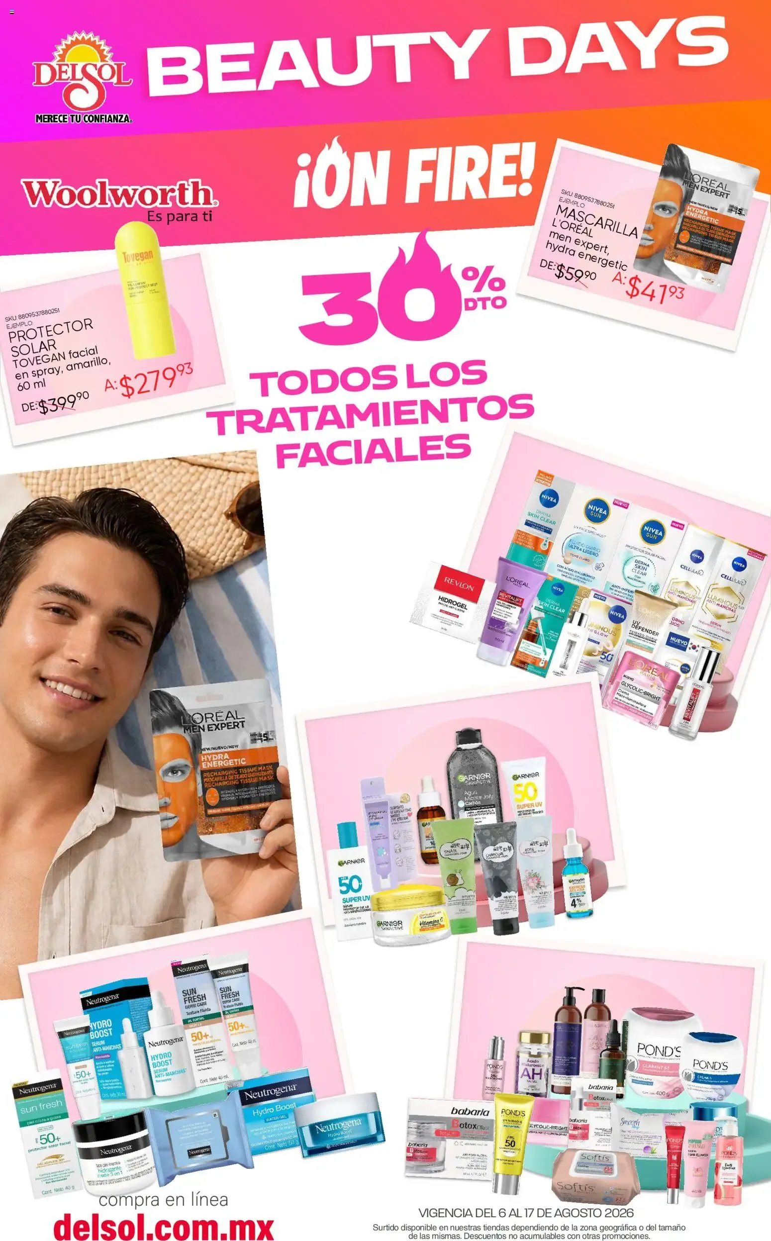 Catálogo de Del Sol y Woolworth katalog Beauty Days On Fire (06/08/2026 - 17/08/2026) - catálogo en línea 6 de agosto al 17 de agosto 2026 - Pagina 4