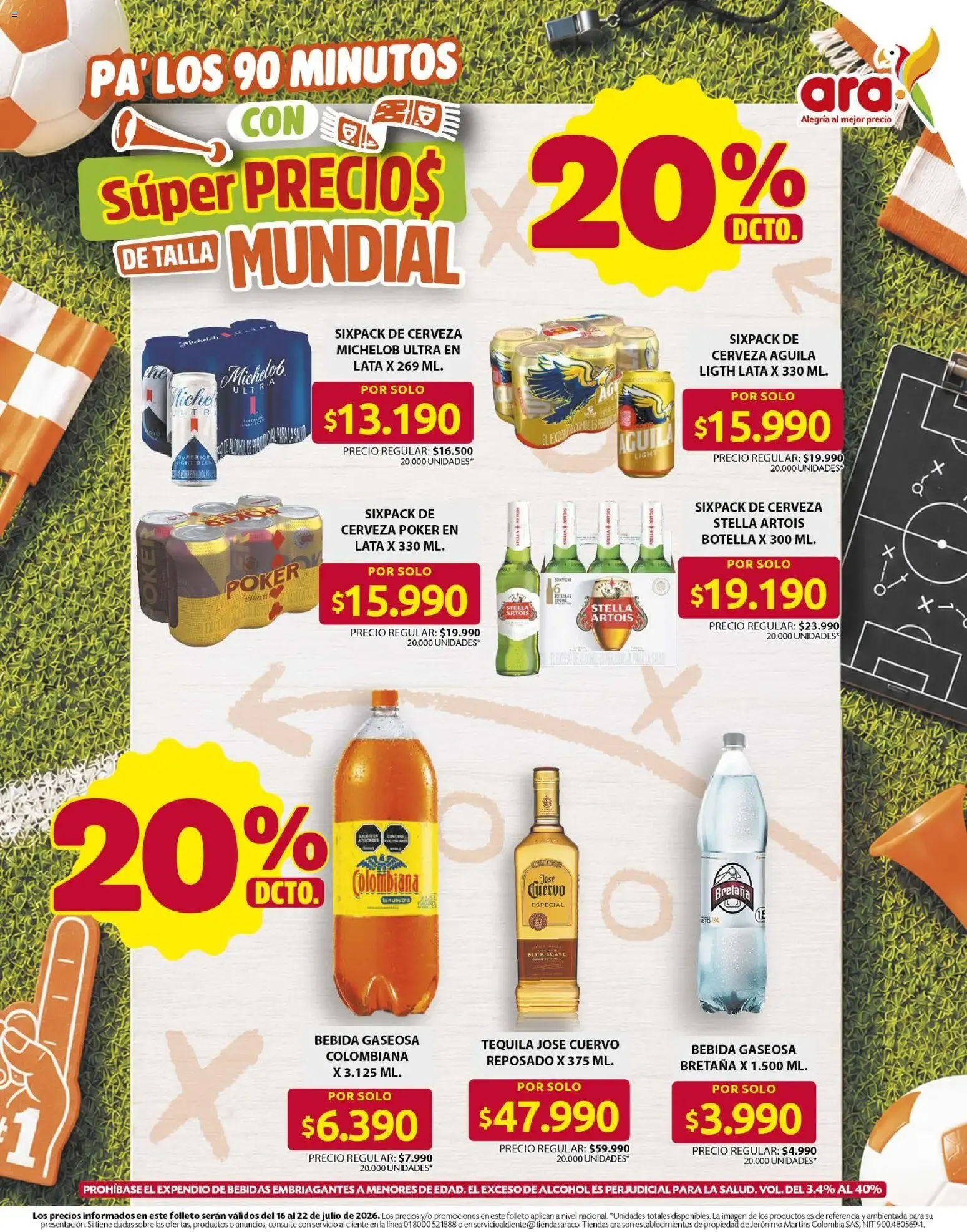 Catalogo de Ara catálogo mercando y tanqueando desde el 16/07/2026 > Revistas Julio 16 de julio al 17 de julio 2026 - Pag 3