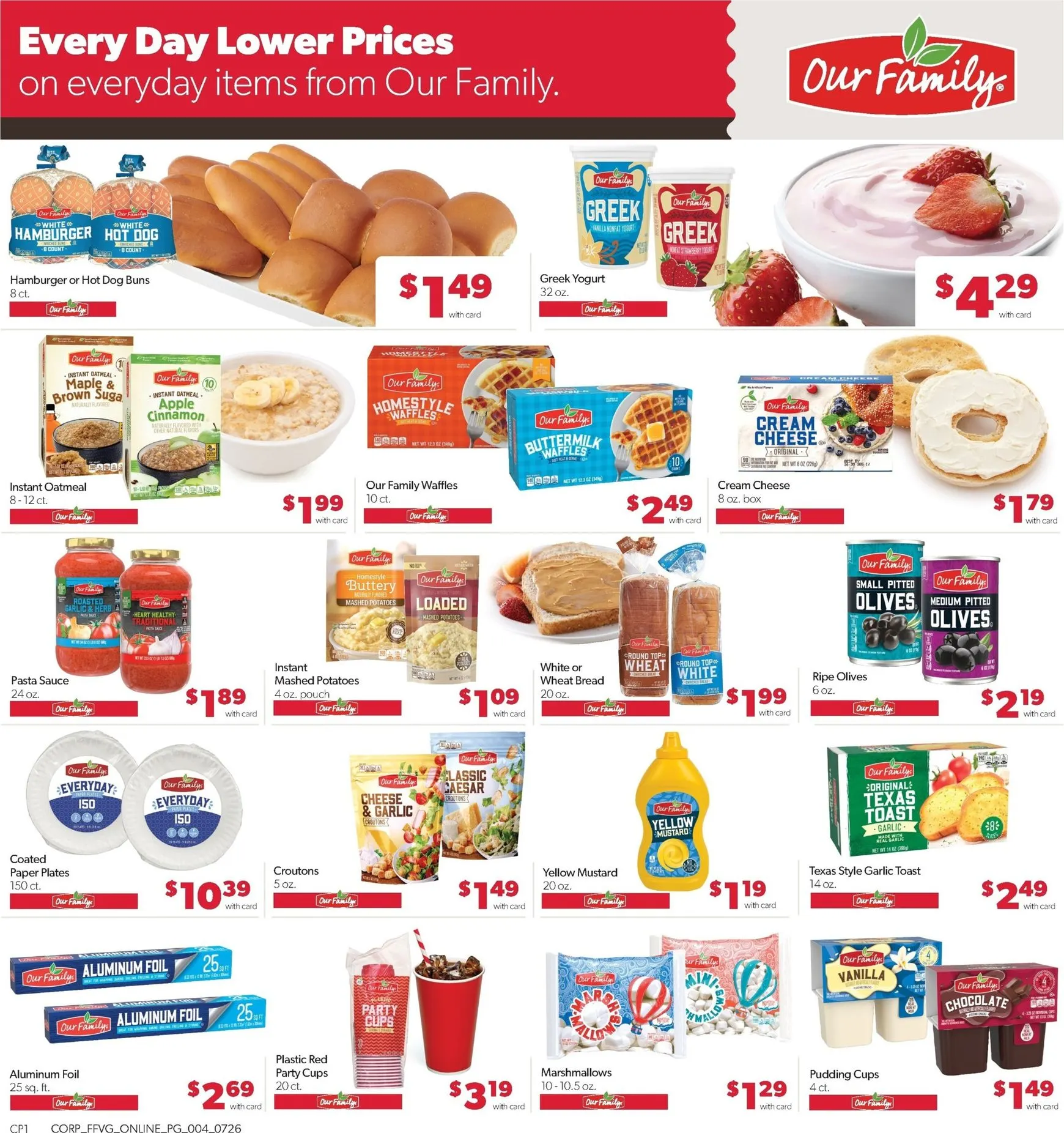 Weekly ad Current Family Fare leaflet valid from Sunday 07/26/2026 to Saturday 08/01/2026 from July 26 to August 1 2026 - Page 8