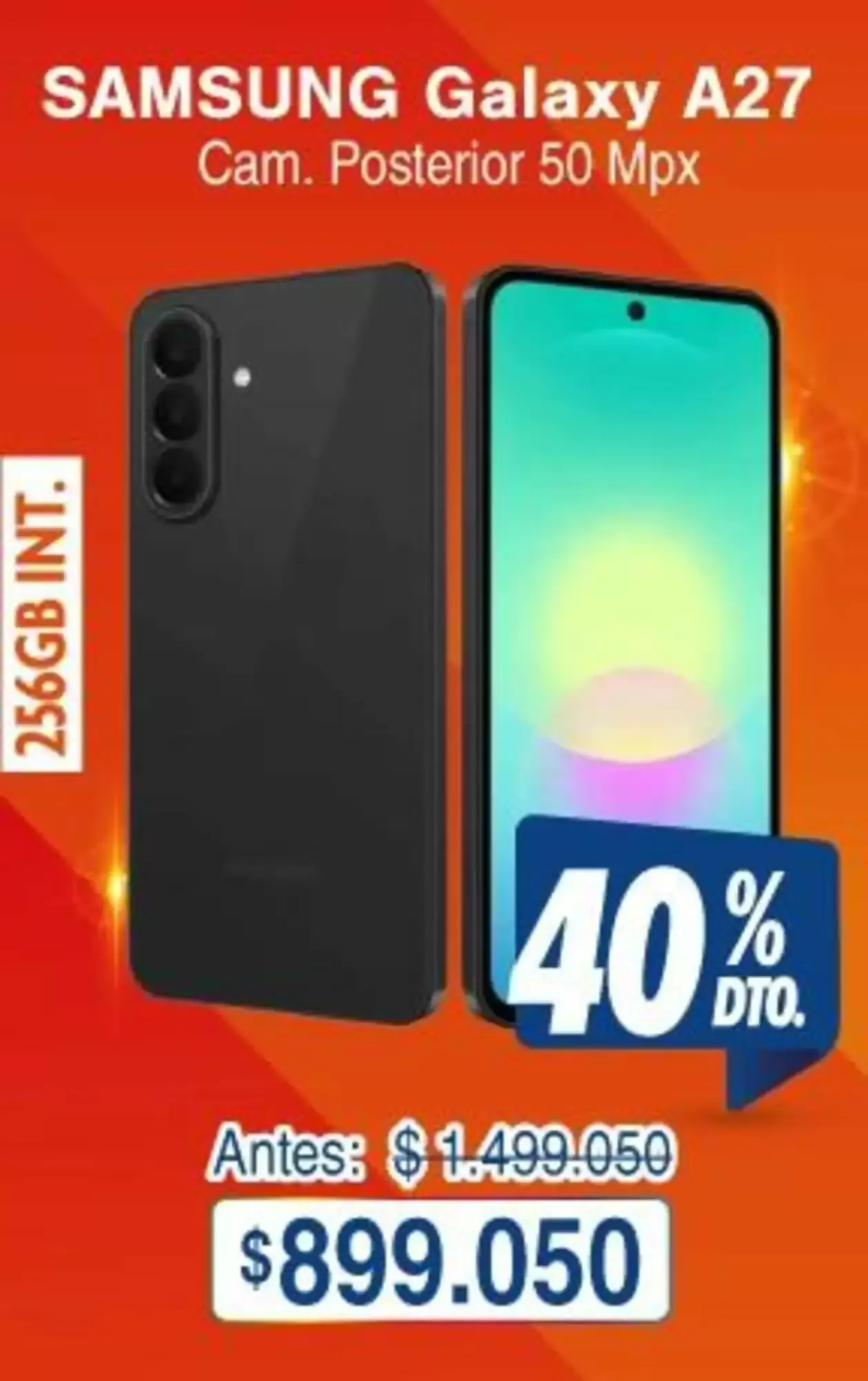 Catalogo de SAMSUNG Galaxy A27 Cam. Posterior 50 Mpx 3 de octubre al 18 de octubre 2026 - Pag 1