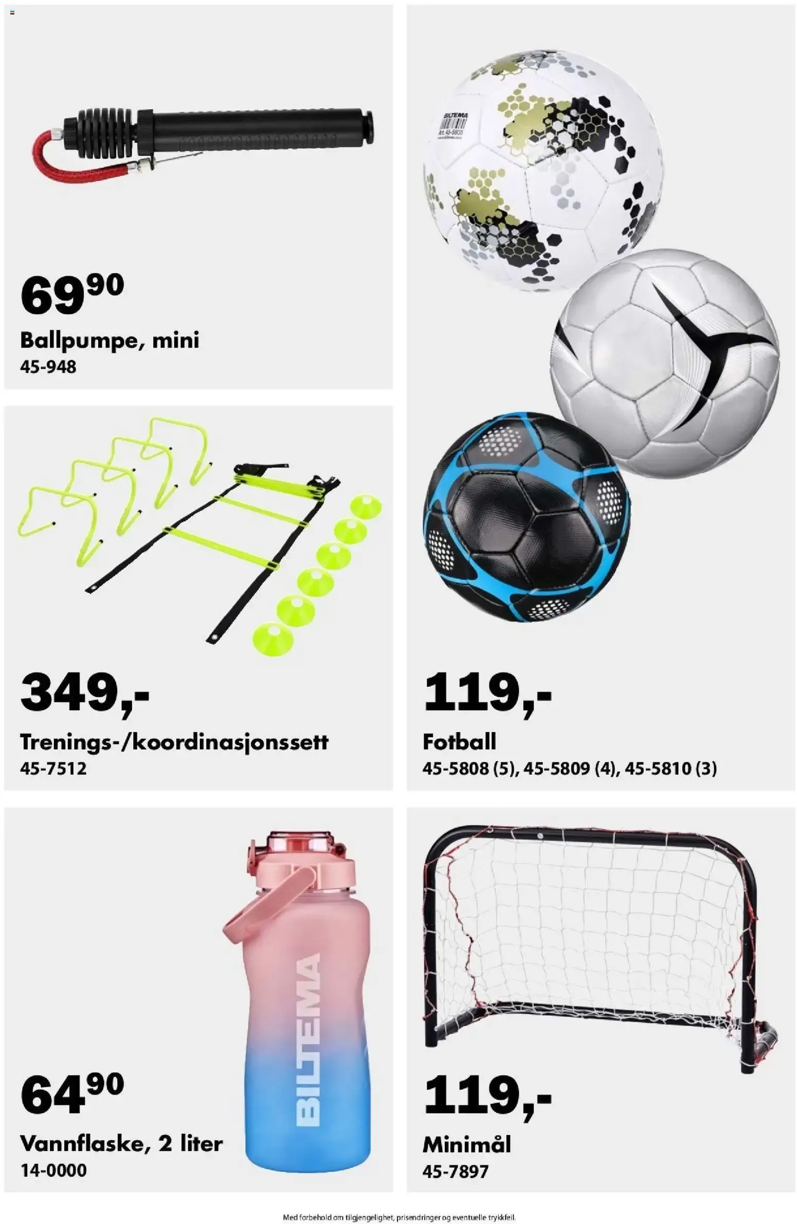 Biltema Fotballfeber fra 12. juni til 30. juni 2026 - kundeavisside 5