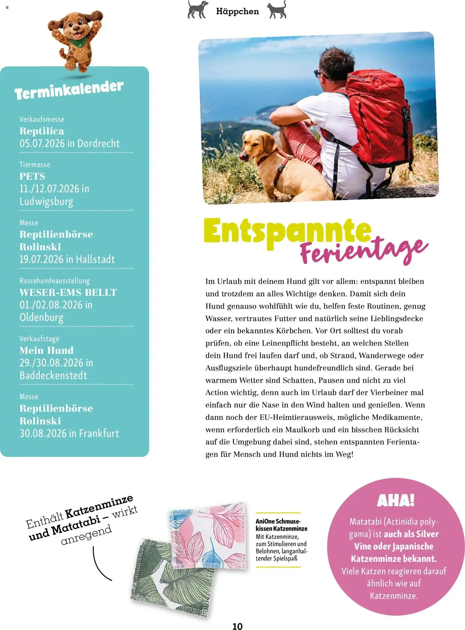 FRESSNAPF Friends - Europas größtes Haustier-Magazin von 1. Juli bis 31. August 2026 - Prospekt seite 10