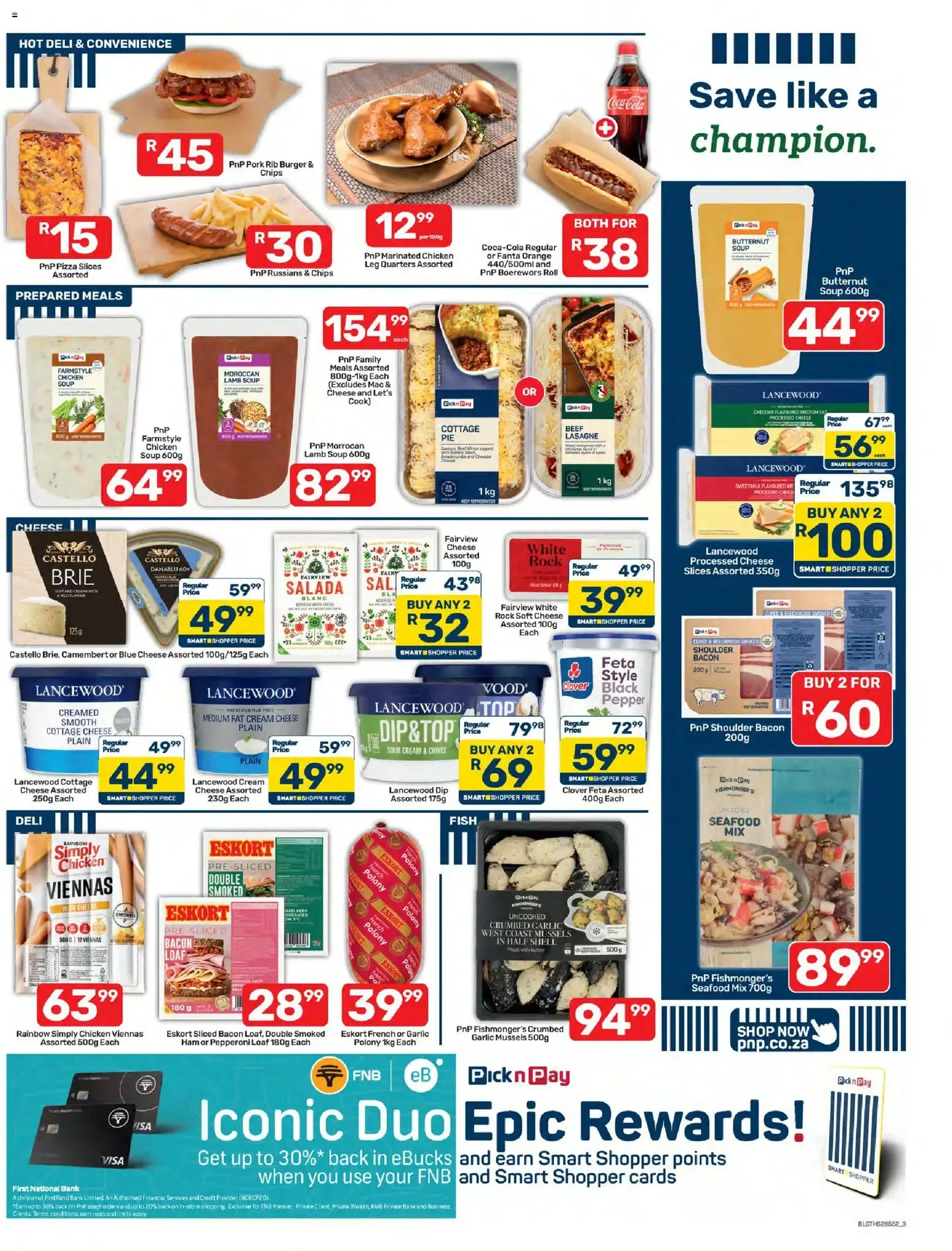 Pick n Pay - Save Like A Champion from 7 August to 24 August 2026 - Catalogue Page 3