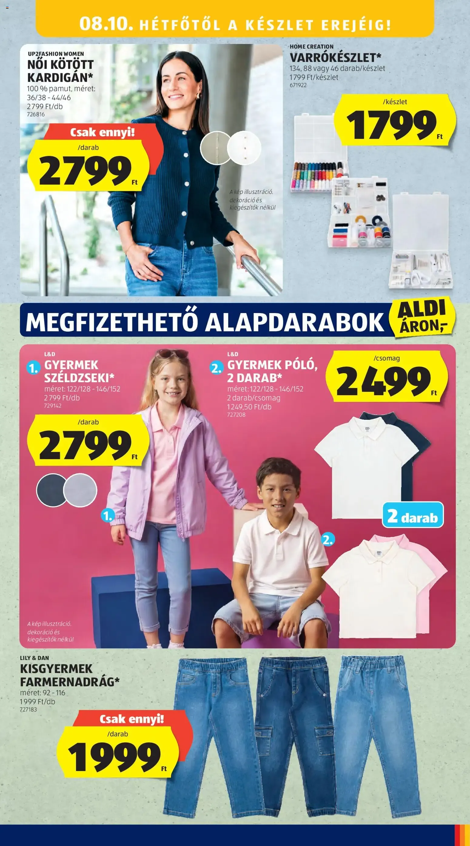 Katalógus Aldi Középső sor termékei - 2026.08.06. -tól/töl > akció, lapozható szórólap 🛍️ augusztus 6.-tól augusztus 12.-ig 2026. - Oldal 11