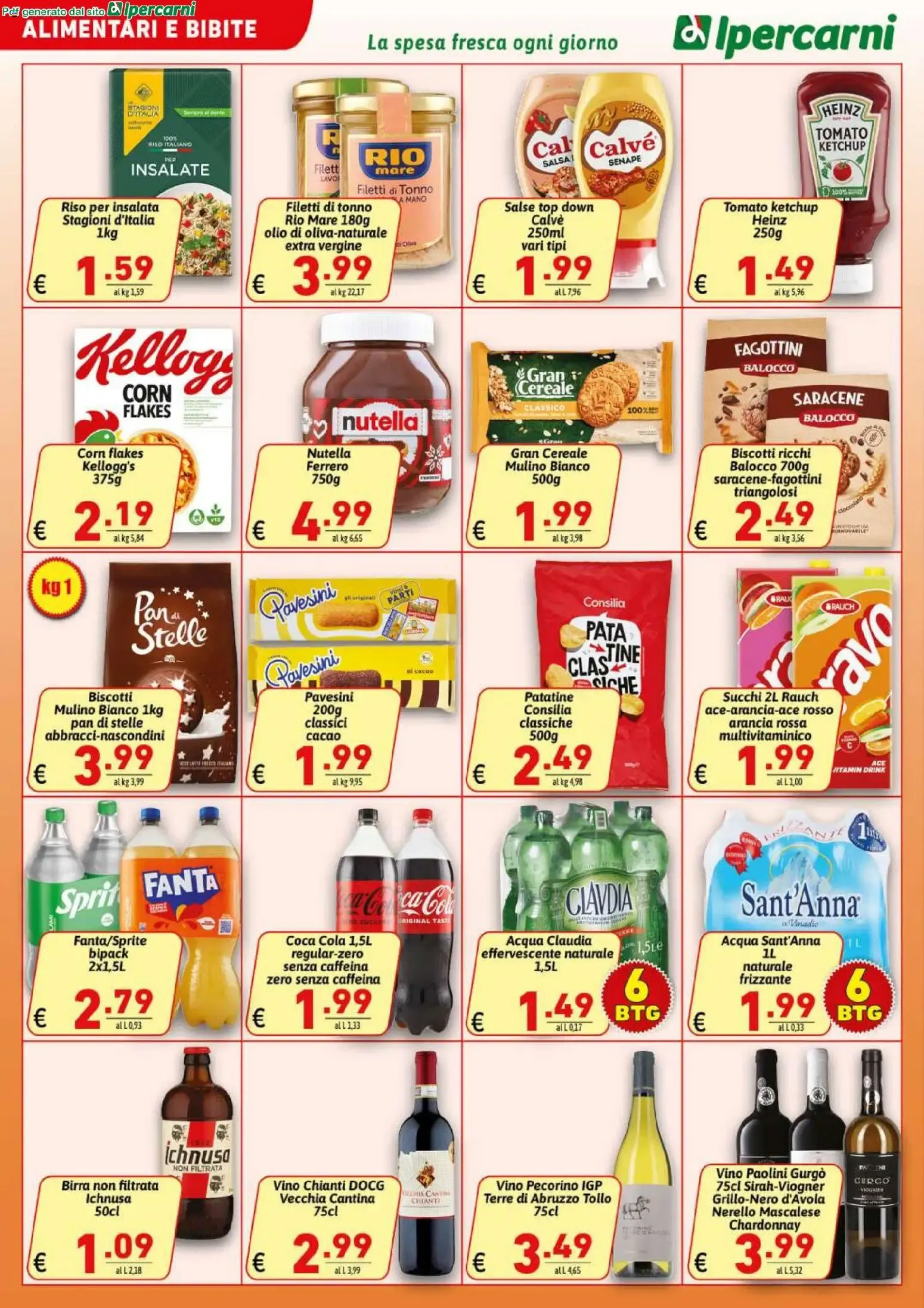 Ipercarni volantino dal 31/07/2026 - online Offerte da 31 luglio a 11 agosto di 2026 - Pagina del volantino 14