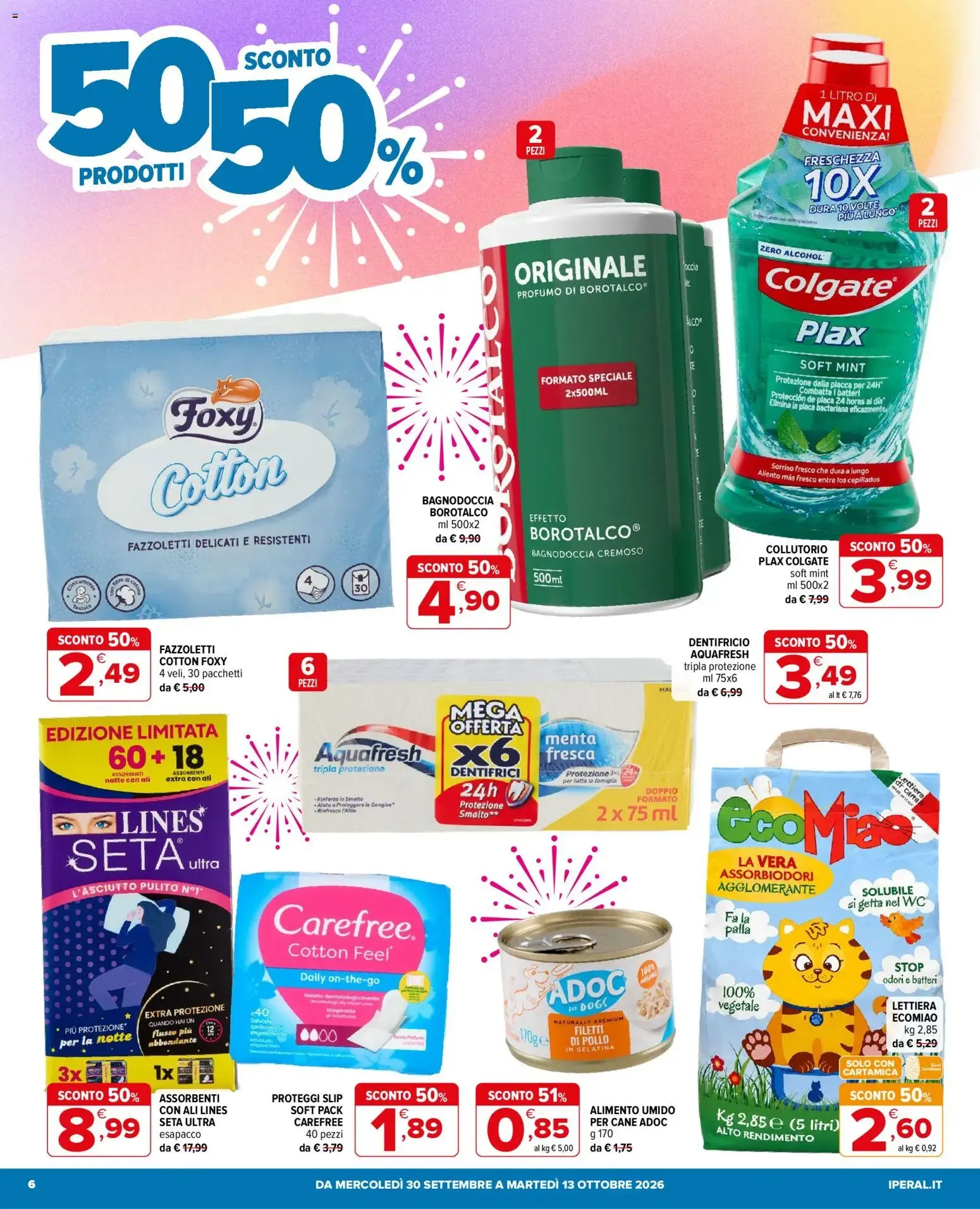 Nuovo Iperal volantino dal 30/09/2026 > offerte anteprima 🛍️ da 30 settembre a 13 ottobre di 2026 - Pagina del volantino 6