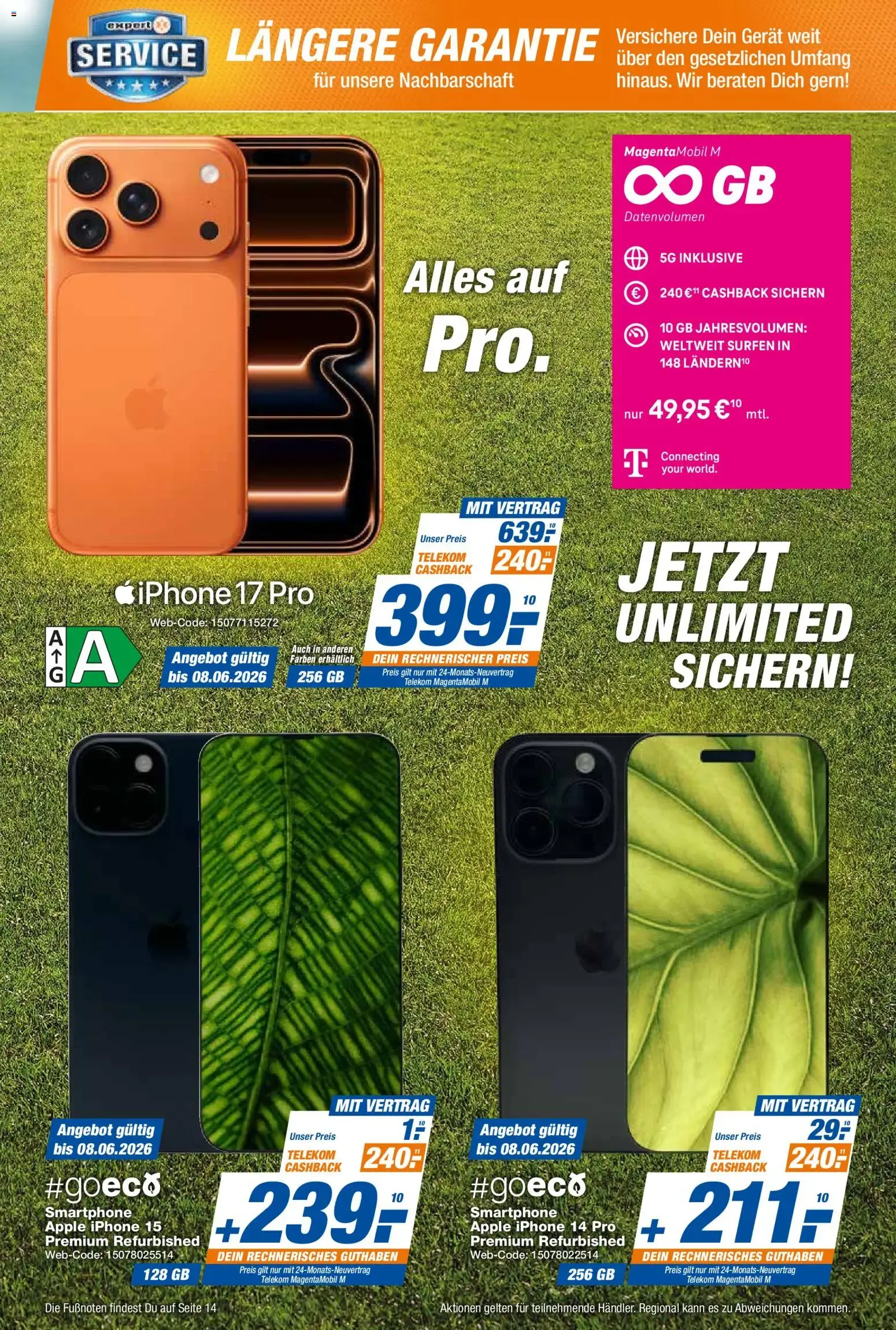 Telekommunikations-Highlights im Juni von 1. Juni bis 30. Juni 2026 - Prospekt seite 7