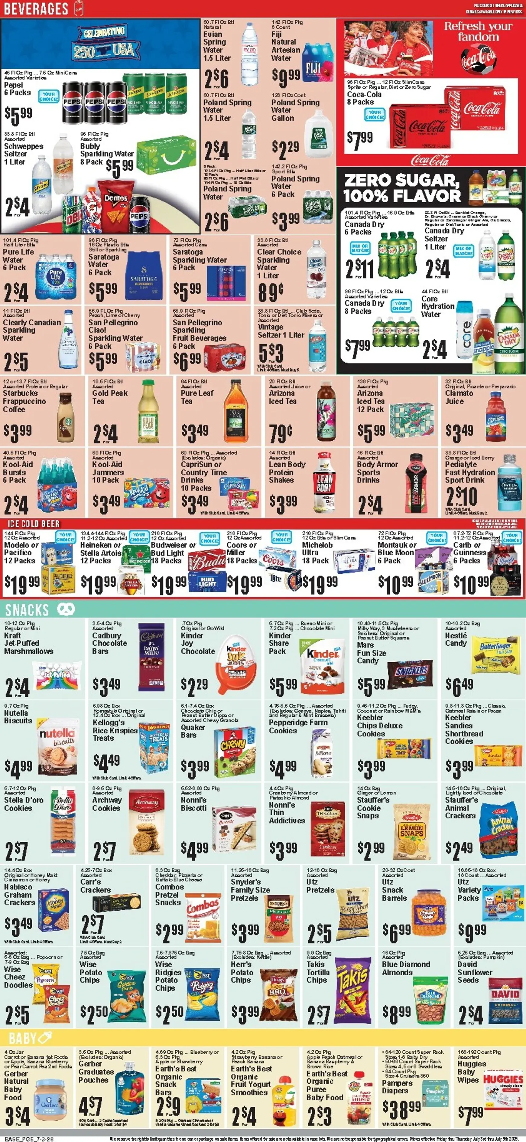 Weekly ad Current Food Universe leaflet valid from Friday 07/03/2026 to Thursday 07/09/2026 from July 3 to July 9 2026 - Page 6