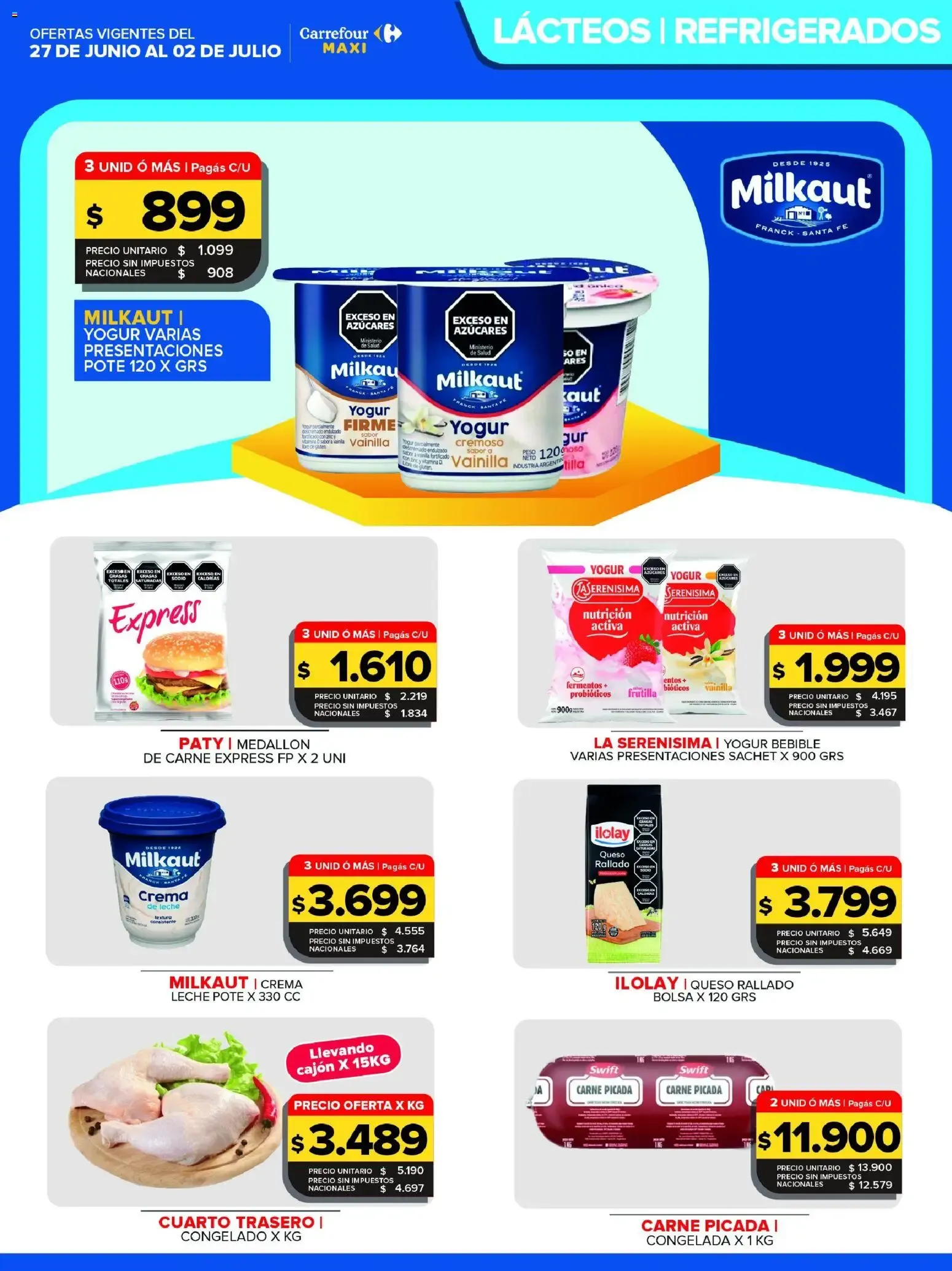 Ofertas de Carrefour Maxi catálogo del 27/06/2026 - 02/07/2026 27 de junio al 2 de julio 2026 - Página 9 del catálogo