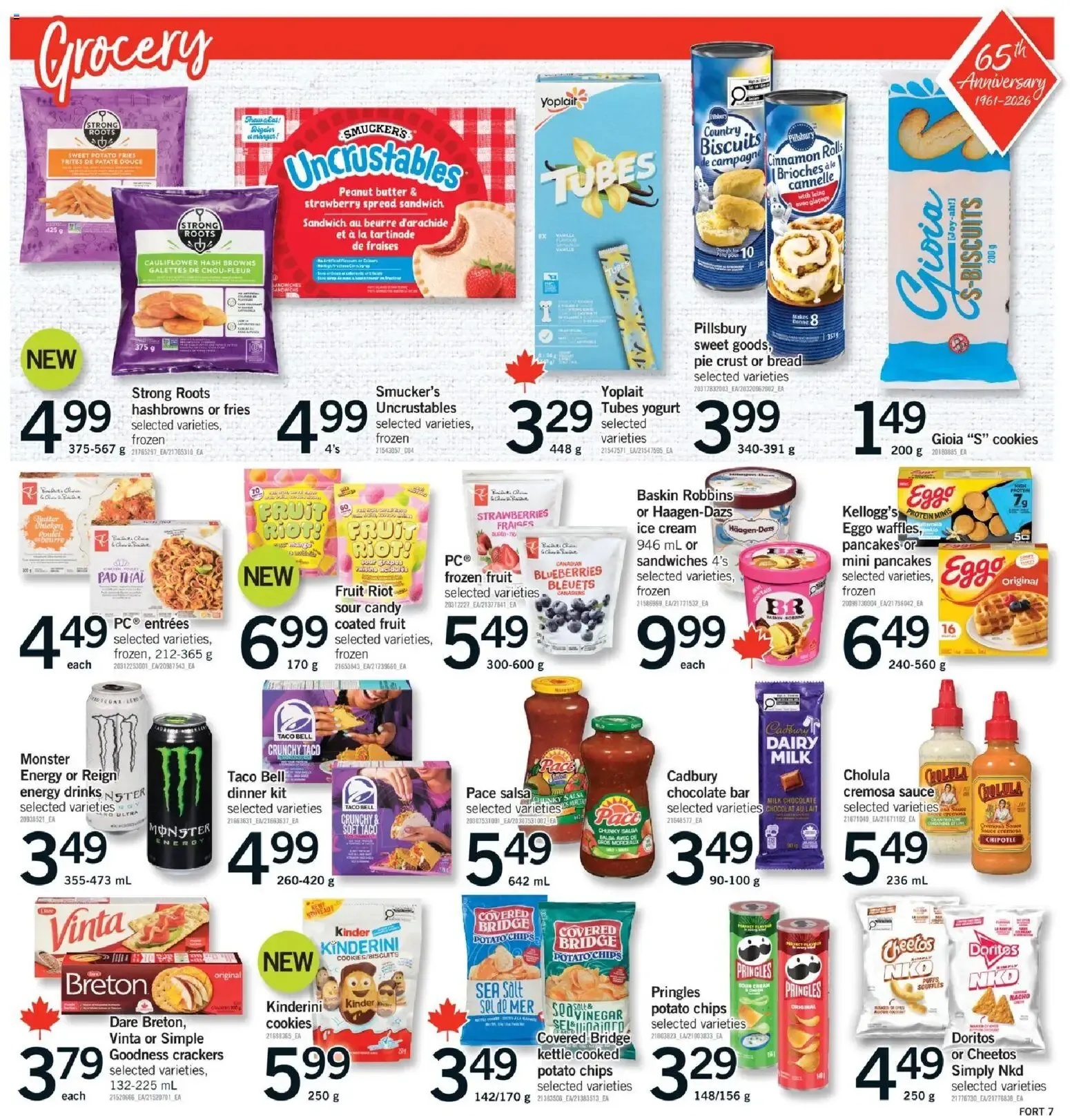 Fortinos 65th Anniversary Flyer from October 15 to October 21 2026 - flyer page 8