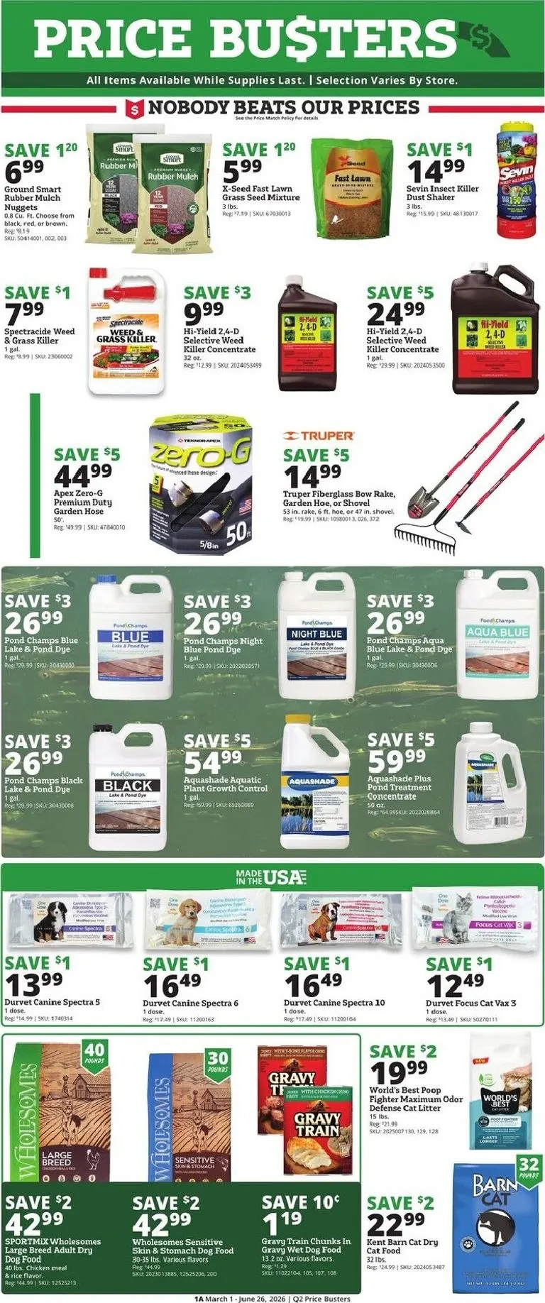 Weekly ad Q2 Price Busters from March 1 to June 26 2026 - Page 1