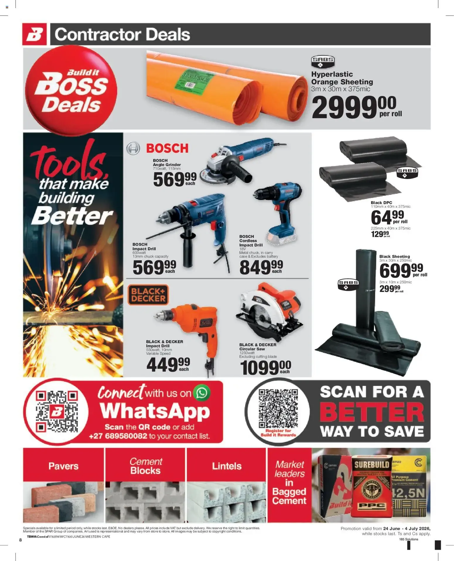 Build it BOSS Deals from 24 June to 4 July 2026 - Catalogue Page 8