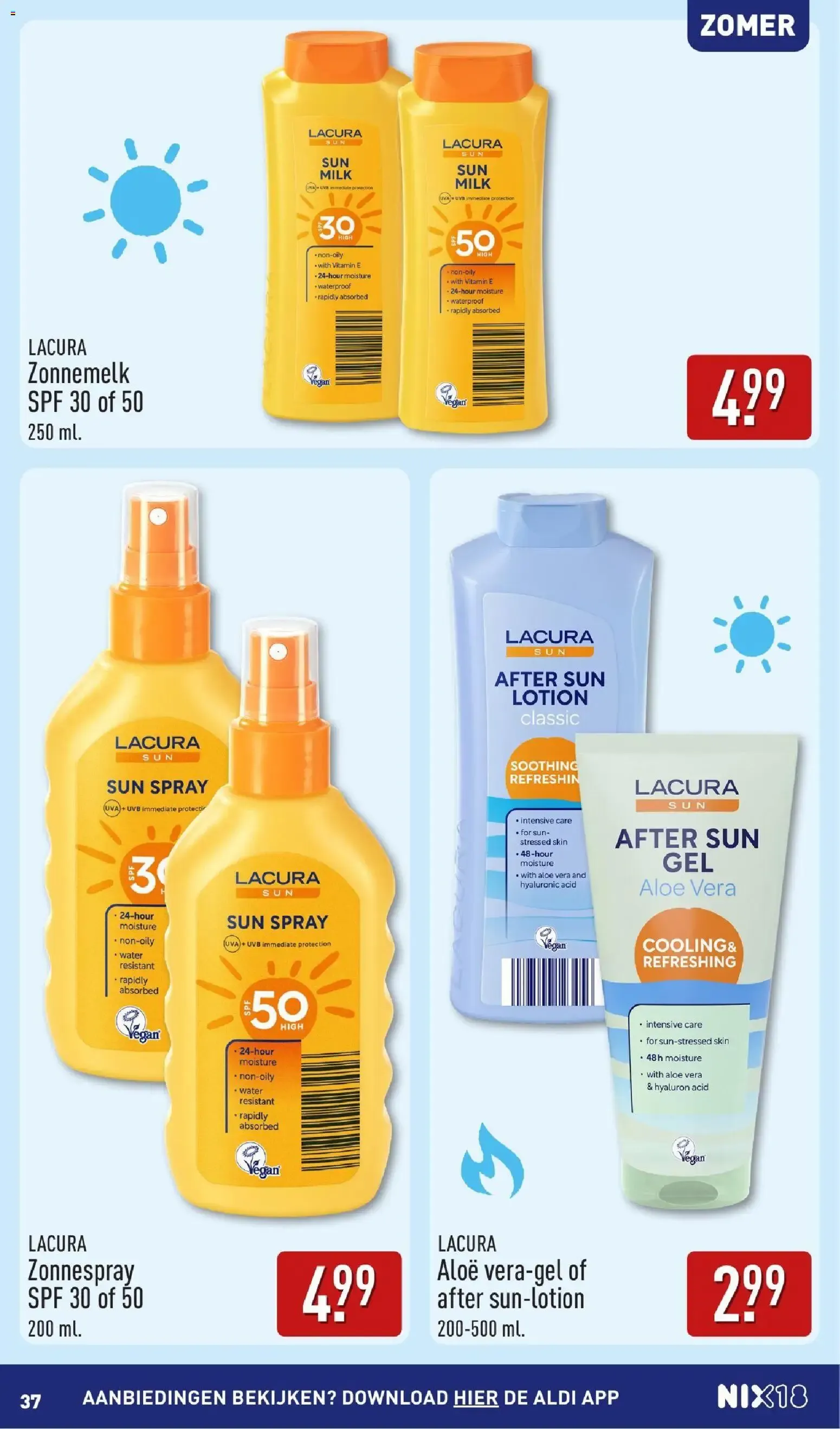 Aldi: Zo Goedkoop, dat gaan we vieren! Inspiración de verano para la BBQ van 10 augustus tot 16 augustus 2026 - Folder pagina 37