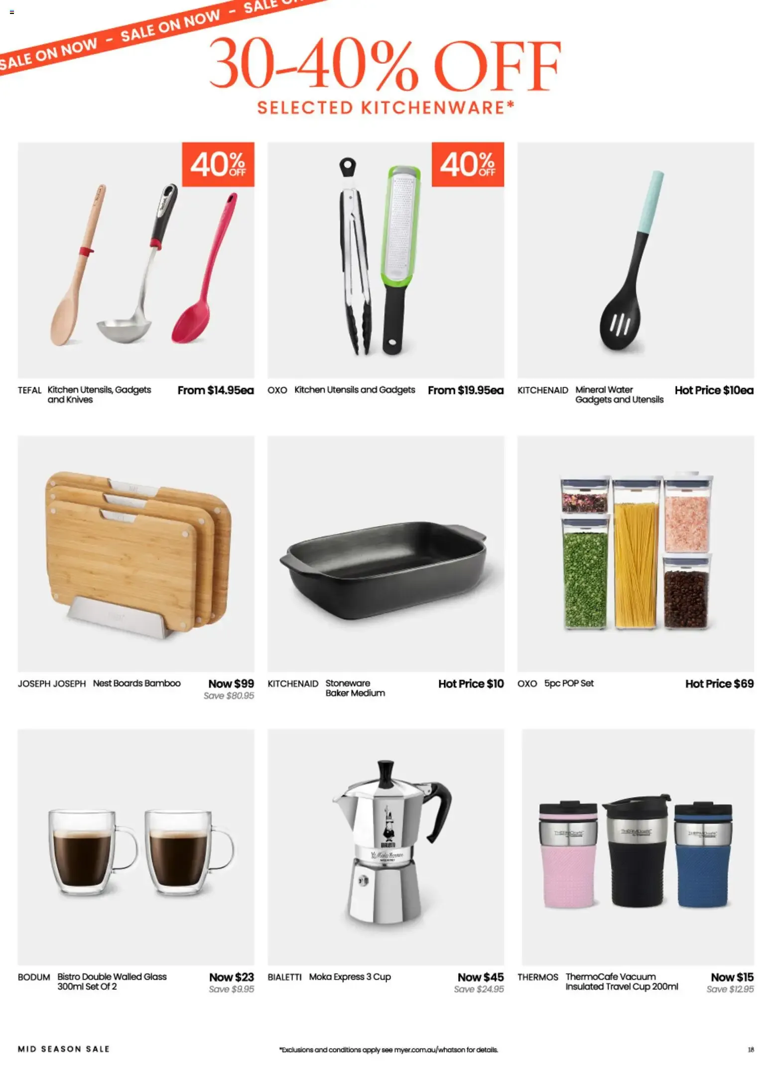Myer Mid Season Sale - Catalogue valid from 9 September to 29 September 2026 - page 18