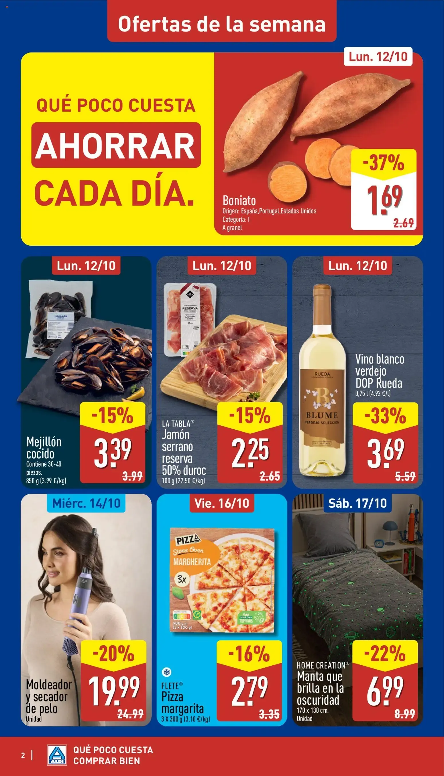 Catálogo de Máxima frescura. Mínimo precio. Es de ALDI. 12 de octubre al 18 de octubre 2026 - Página 2