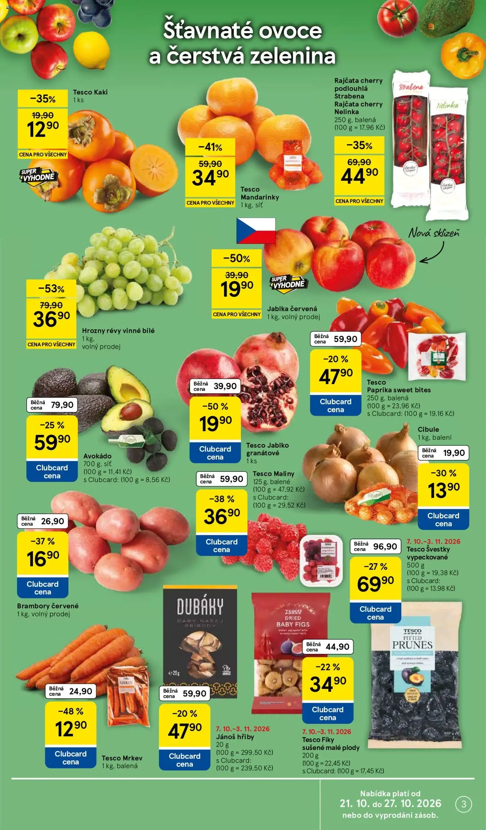 Tesco leták na tento + příští týden 21.10.2026 - 21. října 27. října 2026 - Page 3