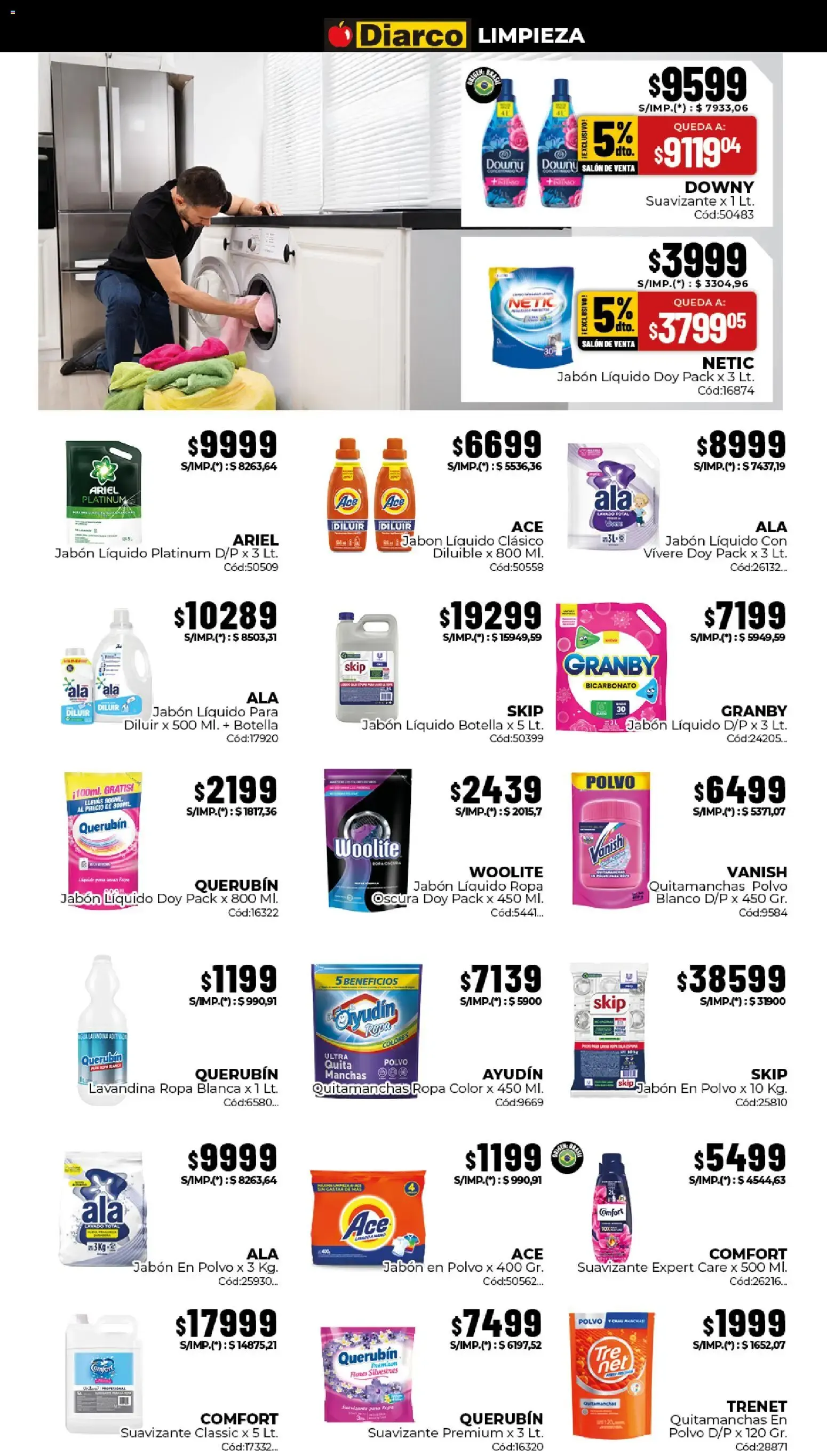 Ofertas de Diarco 27 de julio al 31 de julio 2026 - Página 17 del catálogo