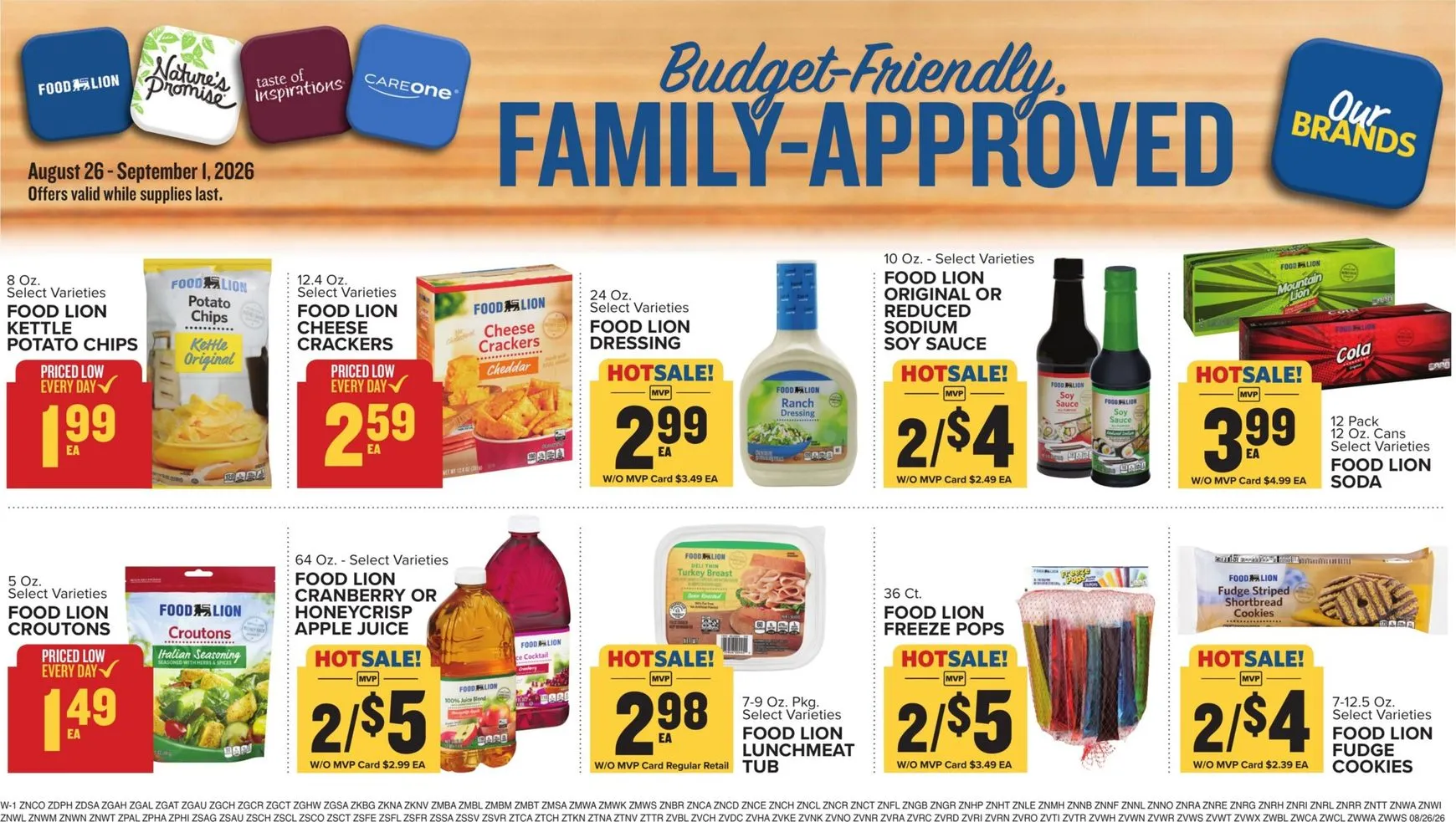 Weekly ad Current Food Lion leaflet valid from Wednesday 08/26/2026 to Tuesday 09/01/2026 from August 26 to September 1 2026 - Page 14