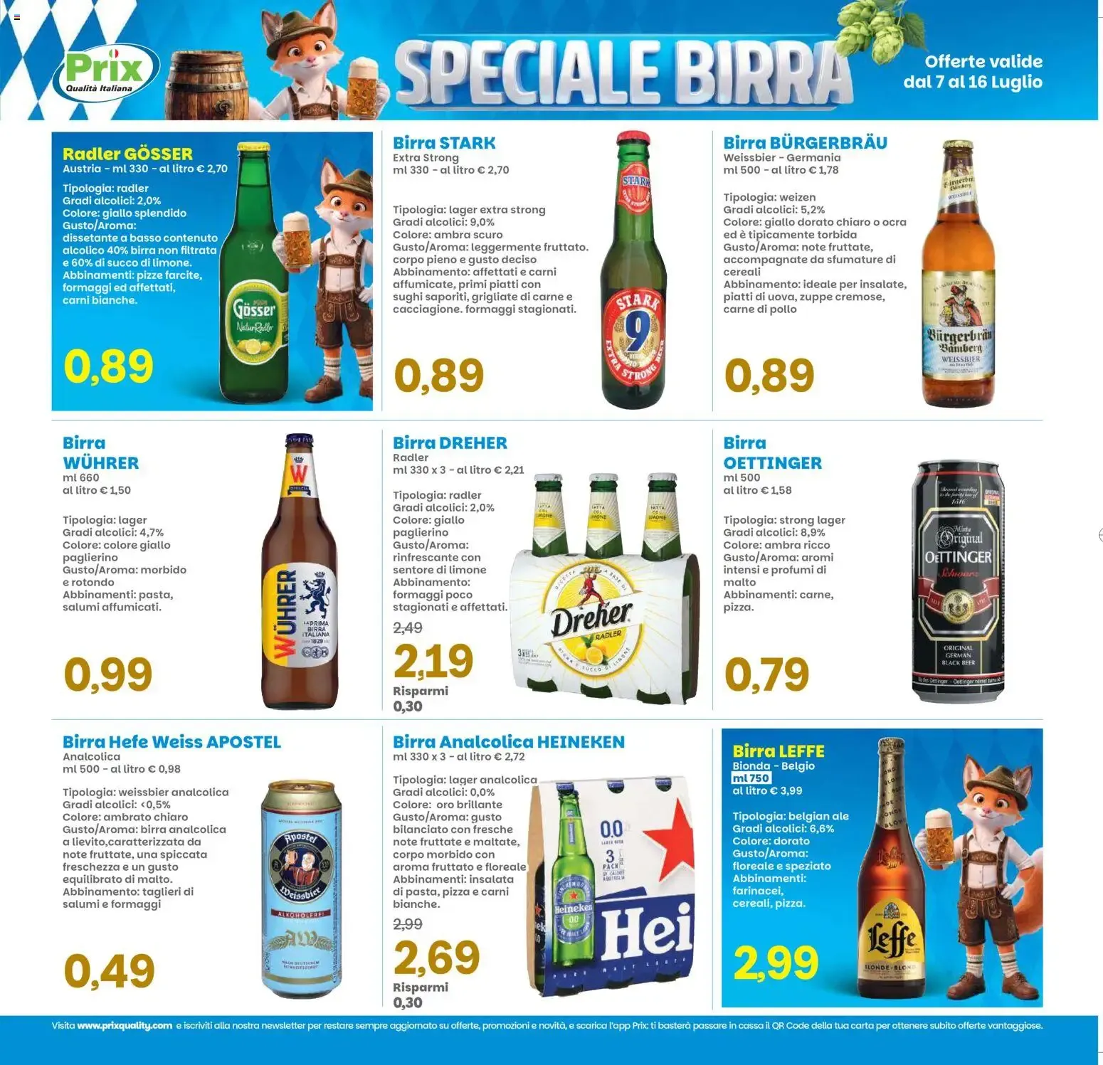 Prix volantino dal 07/07/2026 - online Offerte da 7 luglio a 16 luglio di 2026 - Pagina del volantino 15