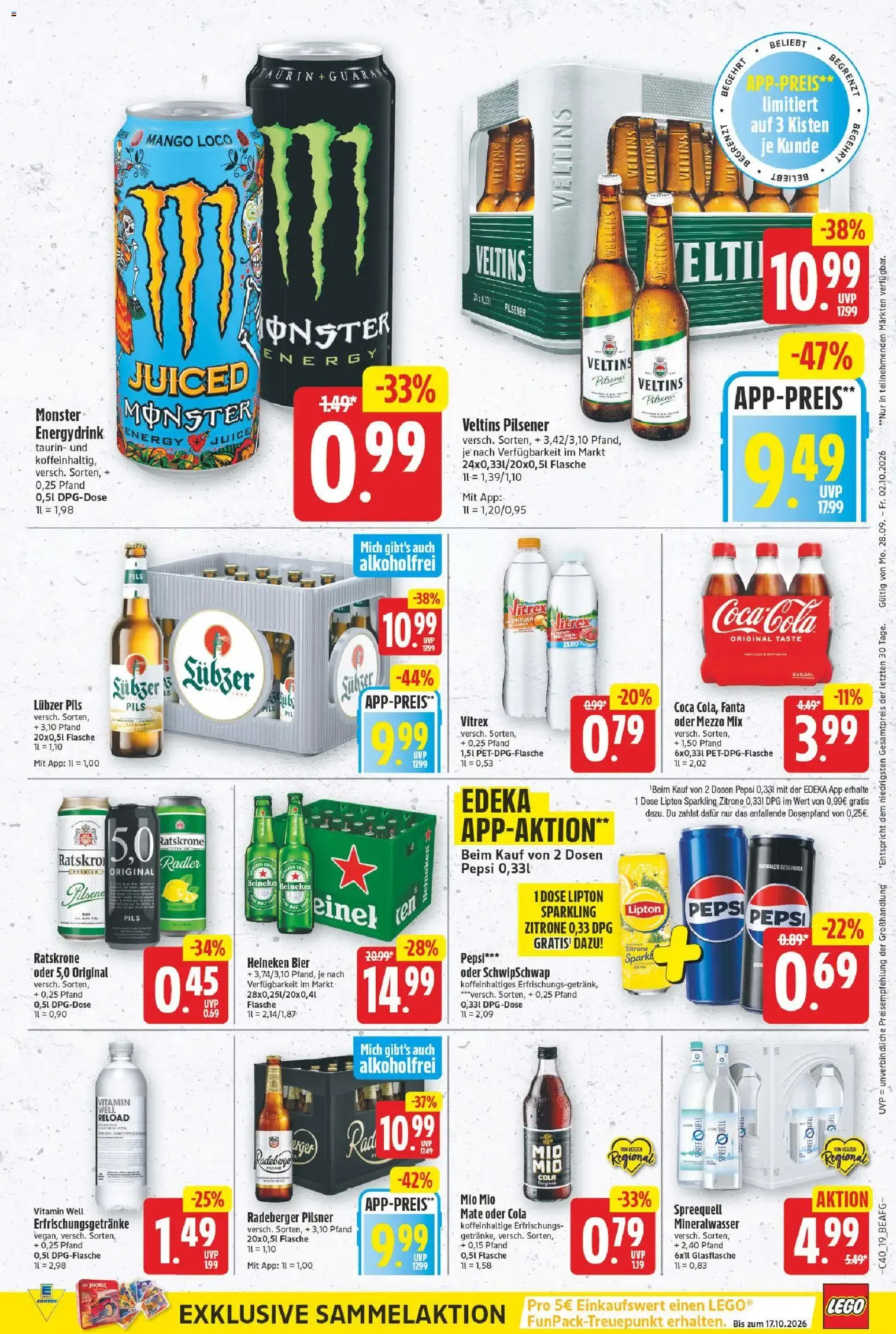 EDEKA Center - 20% Rabatt auf EDEKA Bio Milch-, Joghurt- und Quarkartikel von 28. September bis 2. Oktober 2026 - Prospekt seite 19