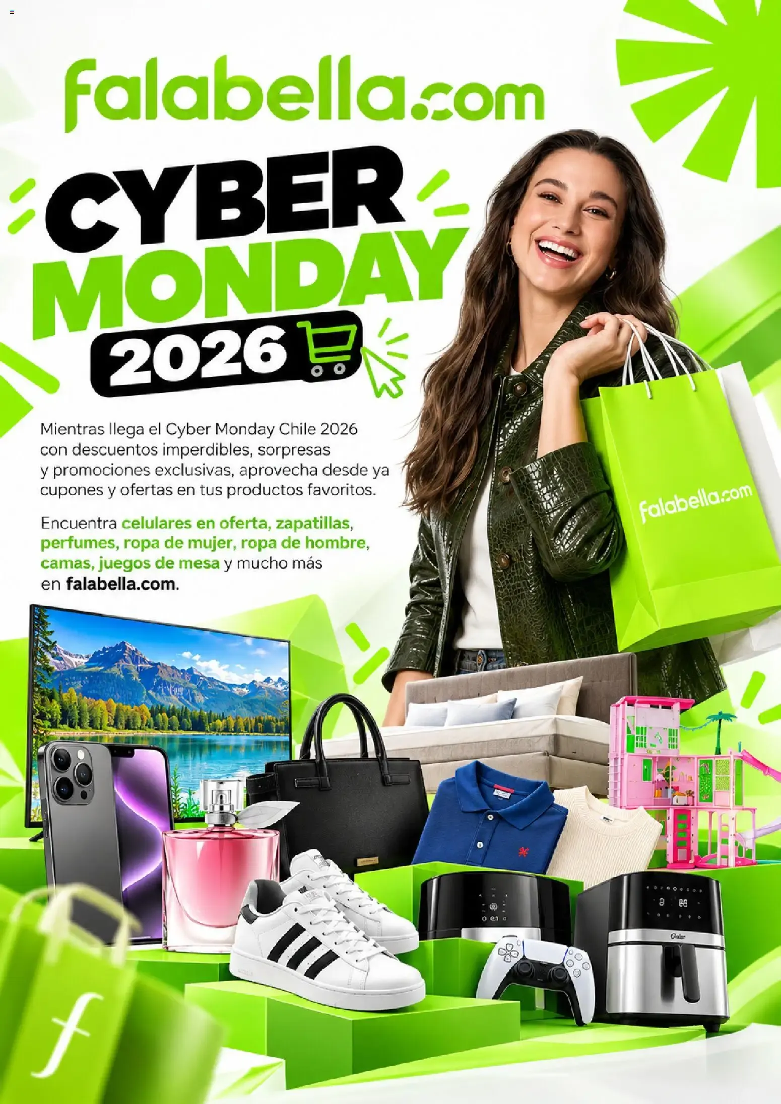 Catálogo de Falabella Cyber Monday 2026 5 de octubre al 7 de octubre 2026 - Página 1