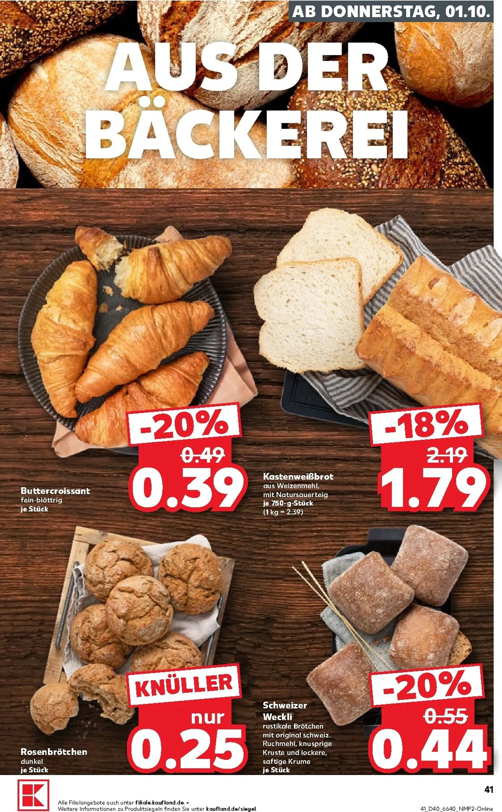 Neuer Kaufland Prospekt – von Donnerstag 01.10.2026 bis Mittwoch 07.10.2026 von 1. Oktober bis 7. Oktober 2026 - Prospekt seite 42