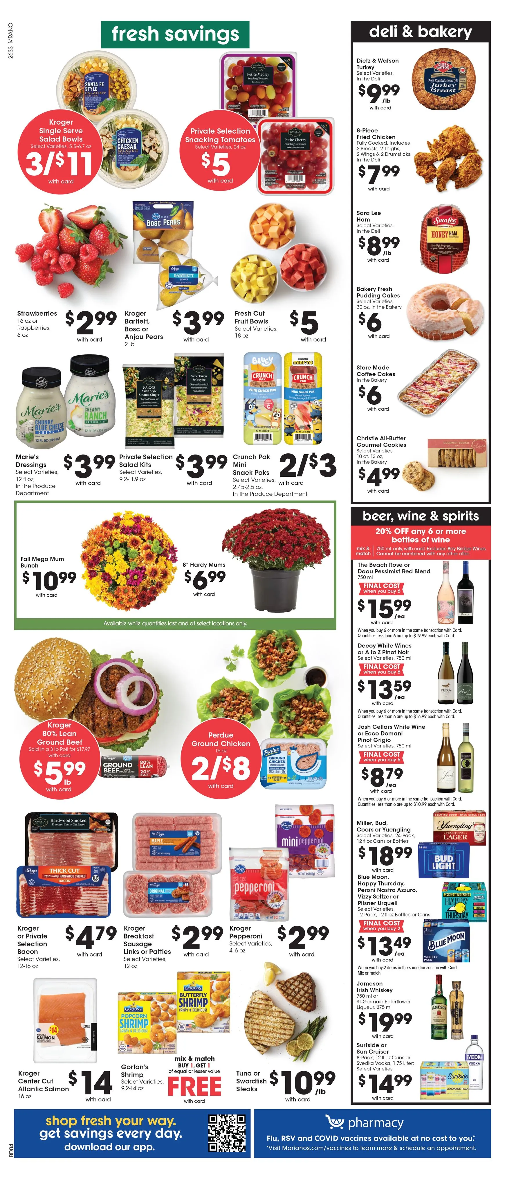 Weekly ad Current Mariano's leaflet valid from Wednesday 09/16/2026 to Tuesday 09/22/2026 from September 16 to September 22 2026 - Page 9
